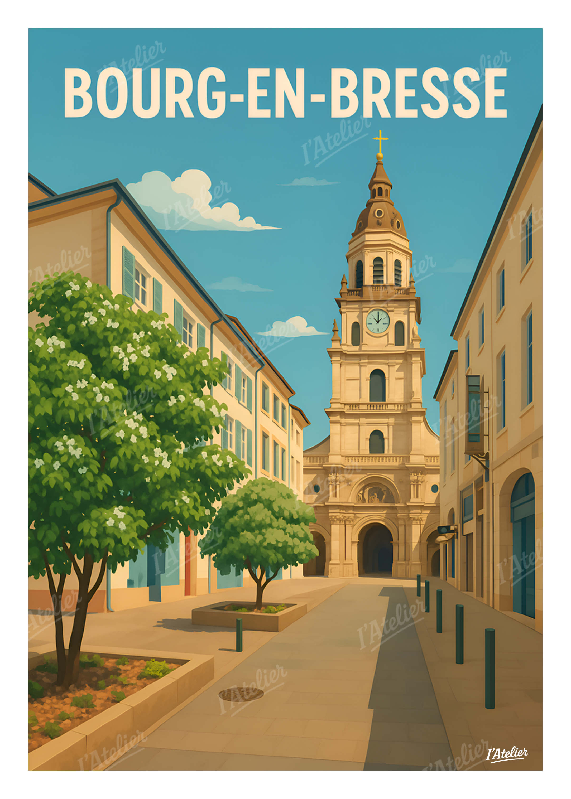 Affiche Bourg-en-Bresse