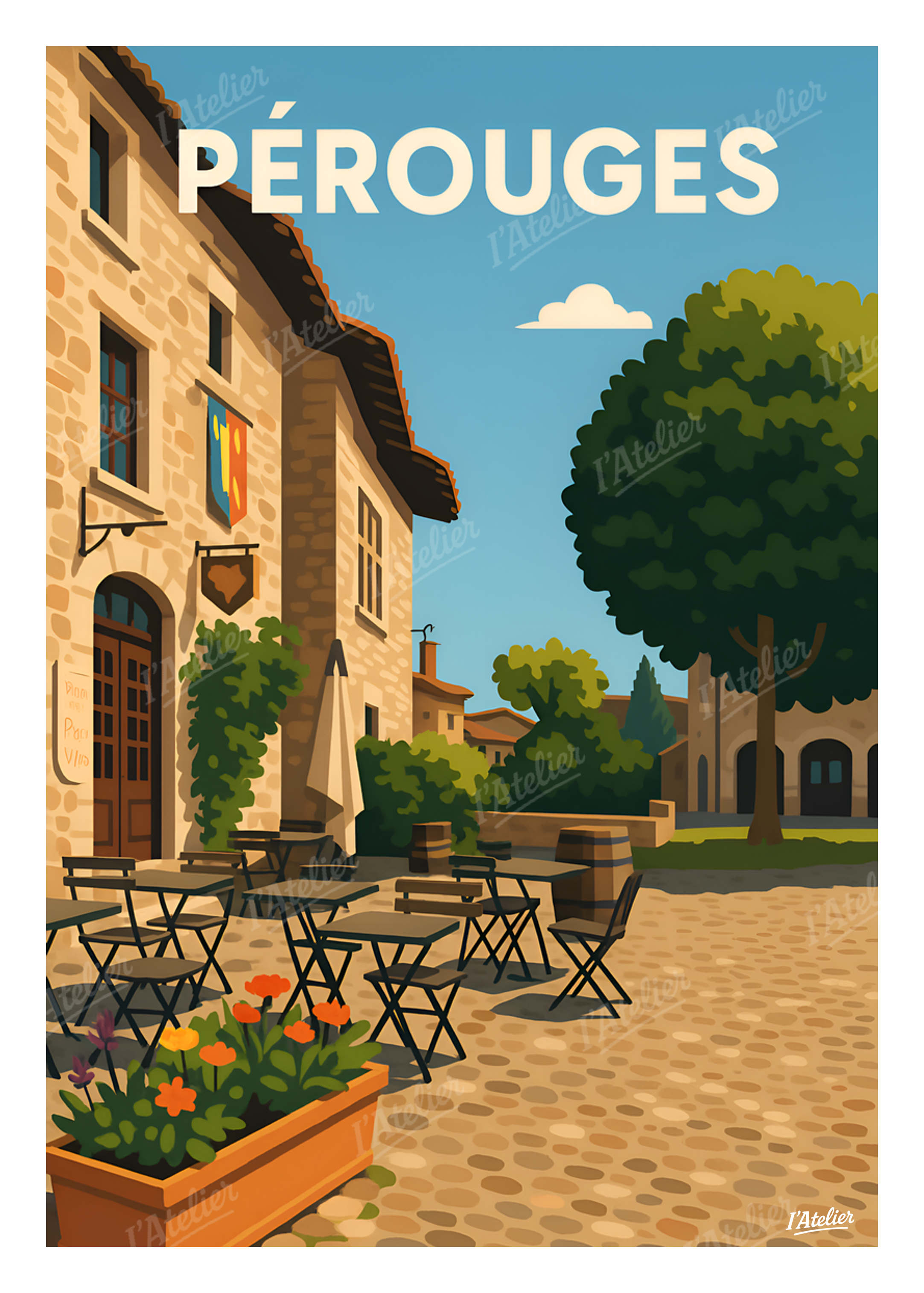 Affiche Pérouges
