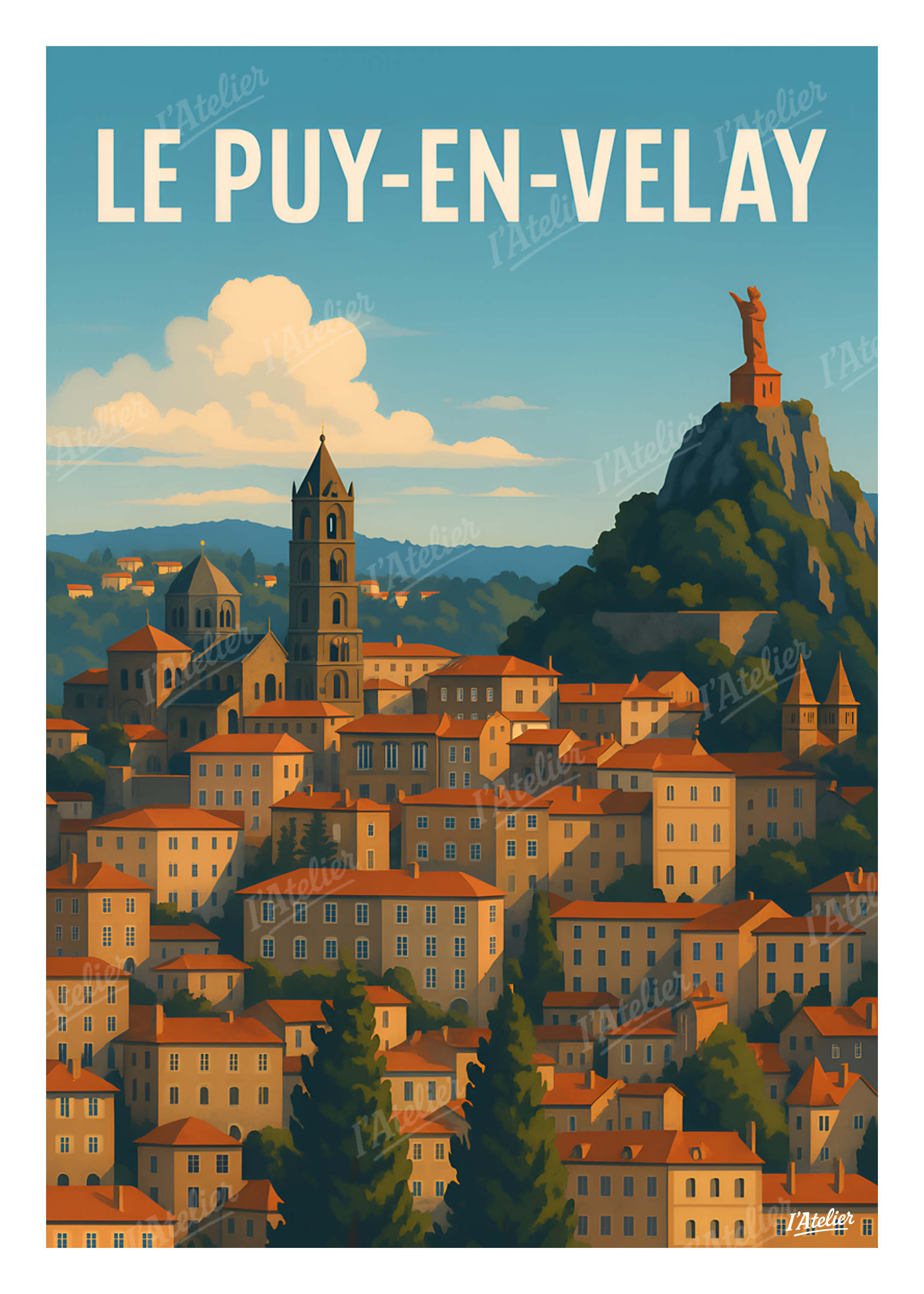 Affiche Le Puy-en-Velay