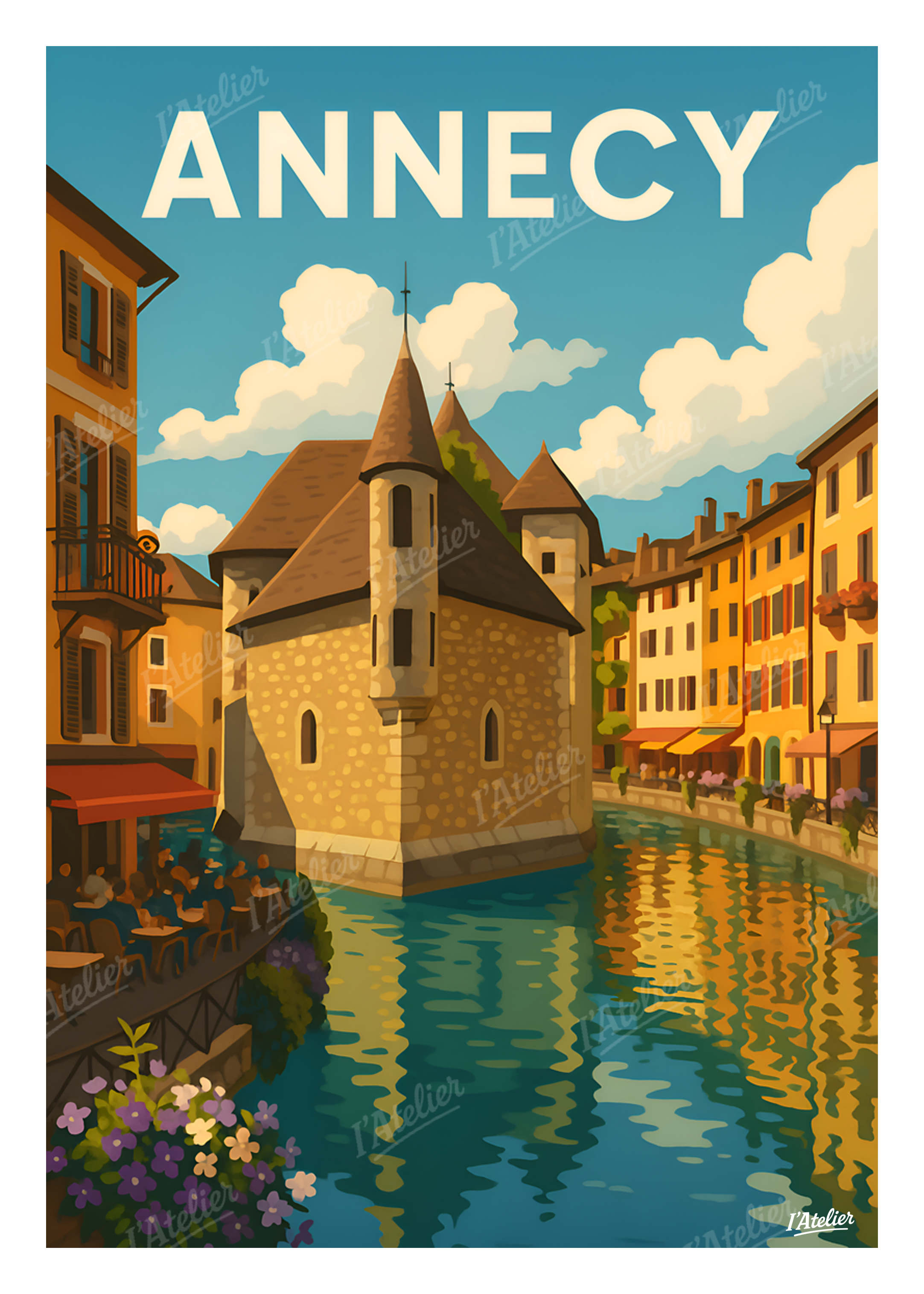 Affiche Annecy