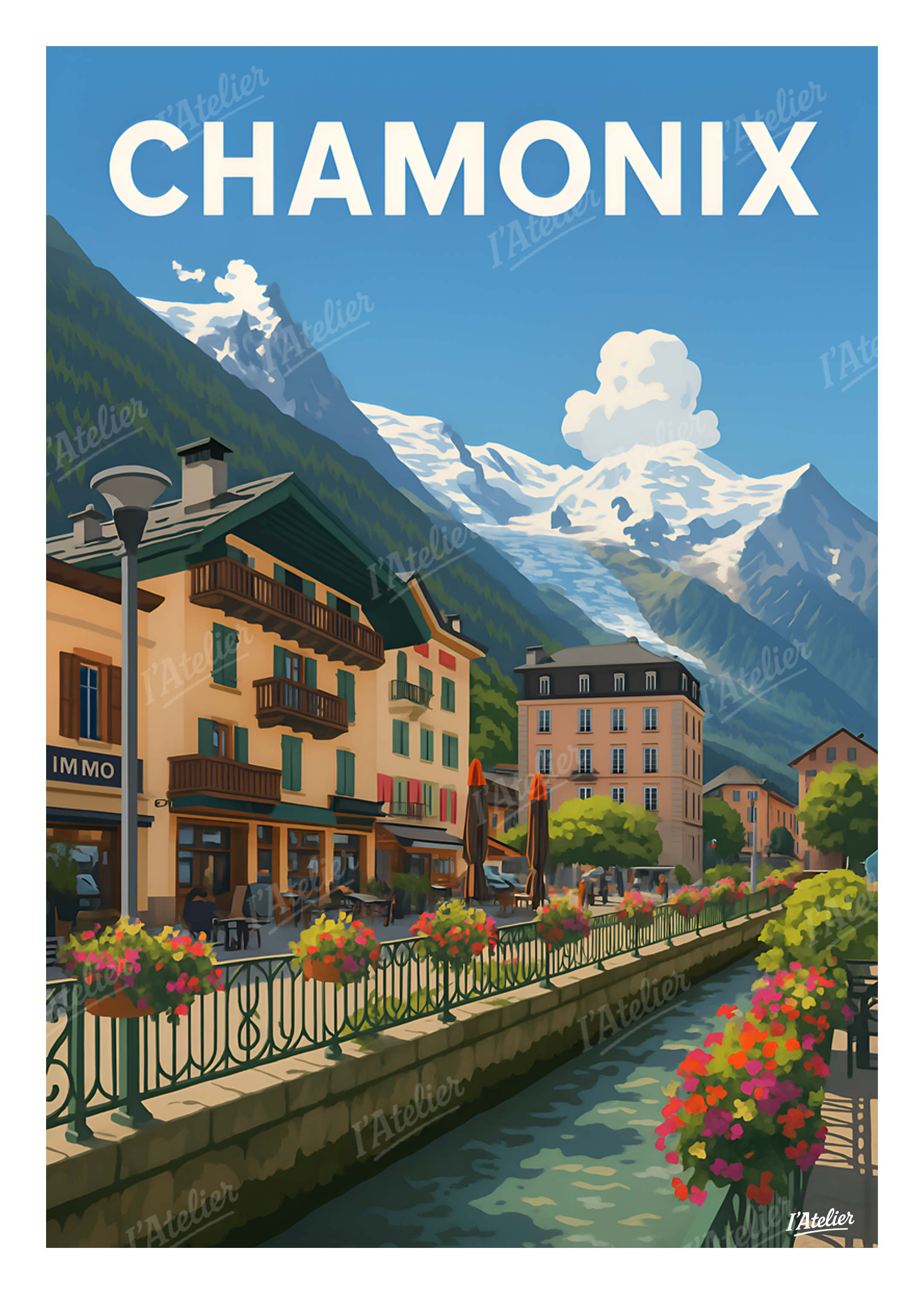 Affiche Chamonix