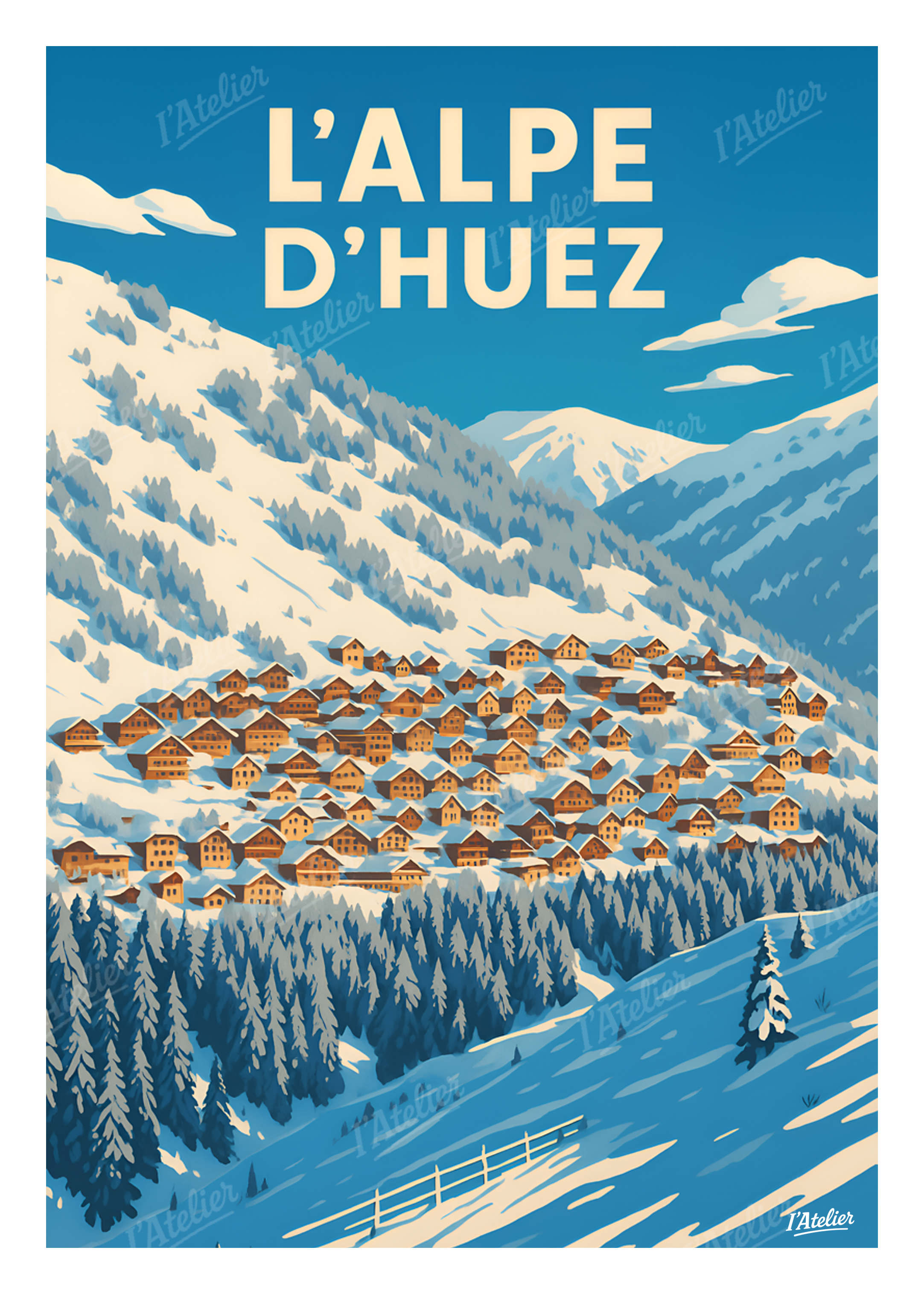 Affiche L’Alpe-d’Huez