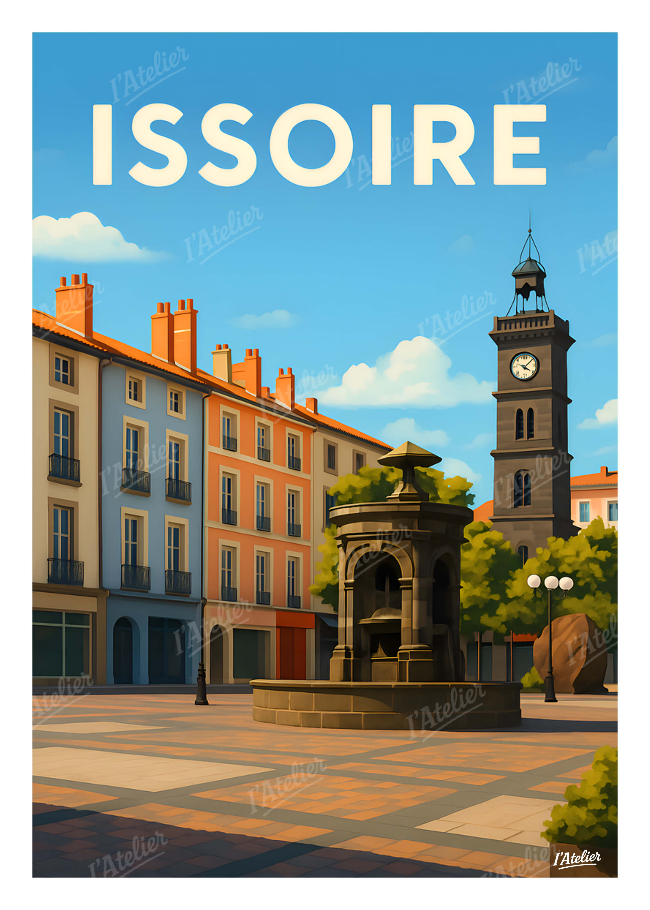Affiche Issoire
