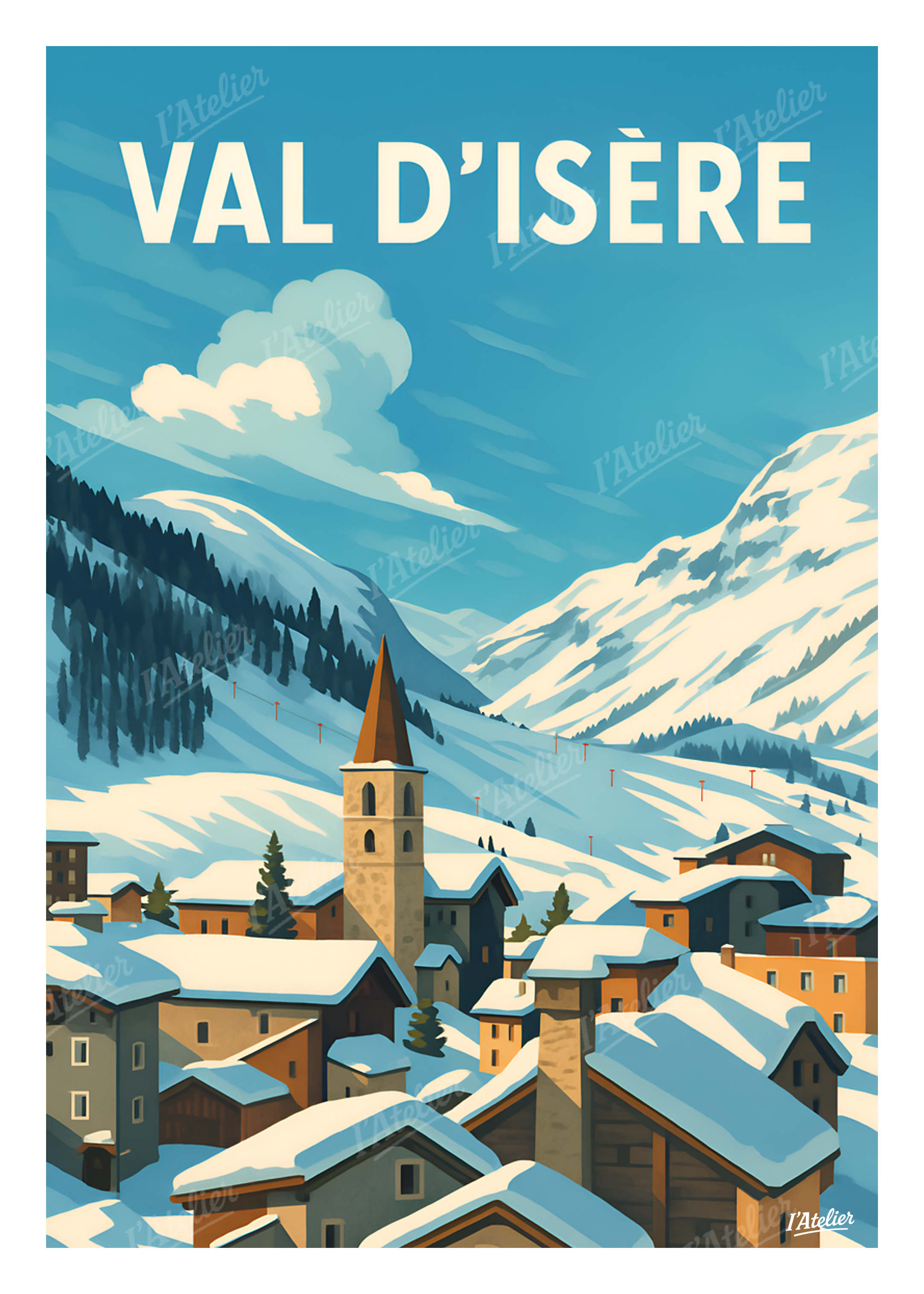 Affiche Val-d’Isère
