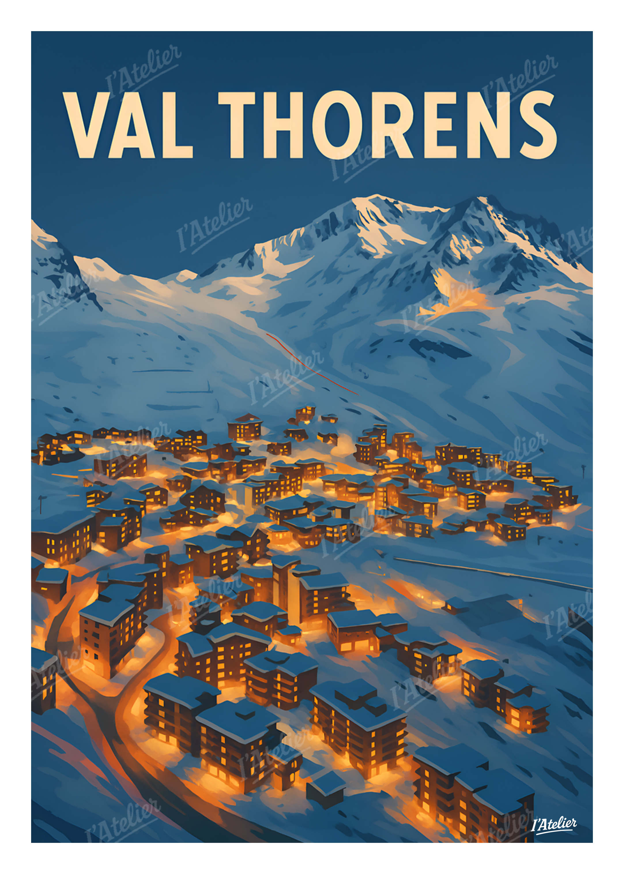Affiche Val Thorens