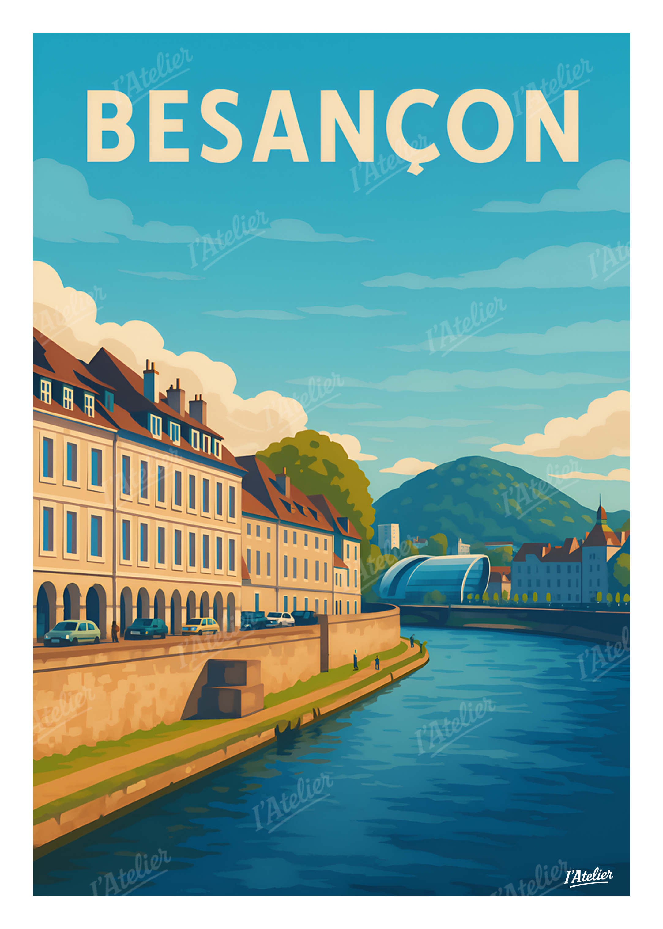 Affiche Besançon