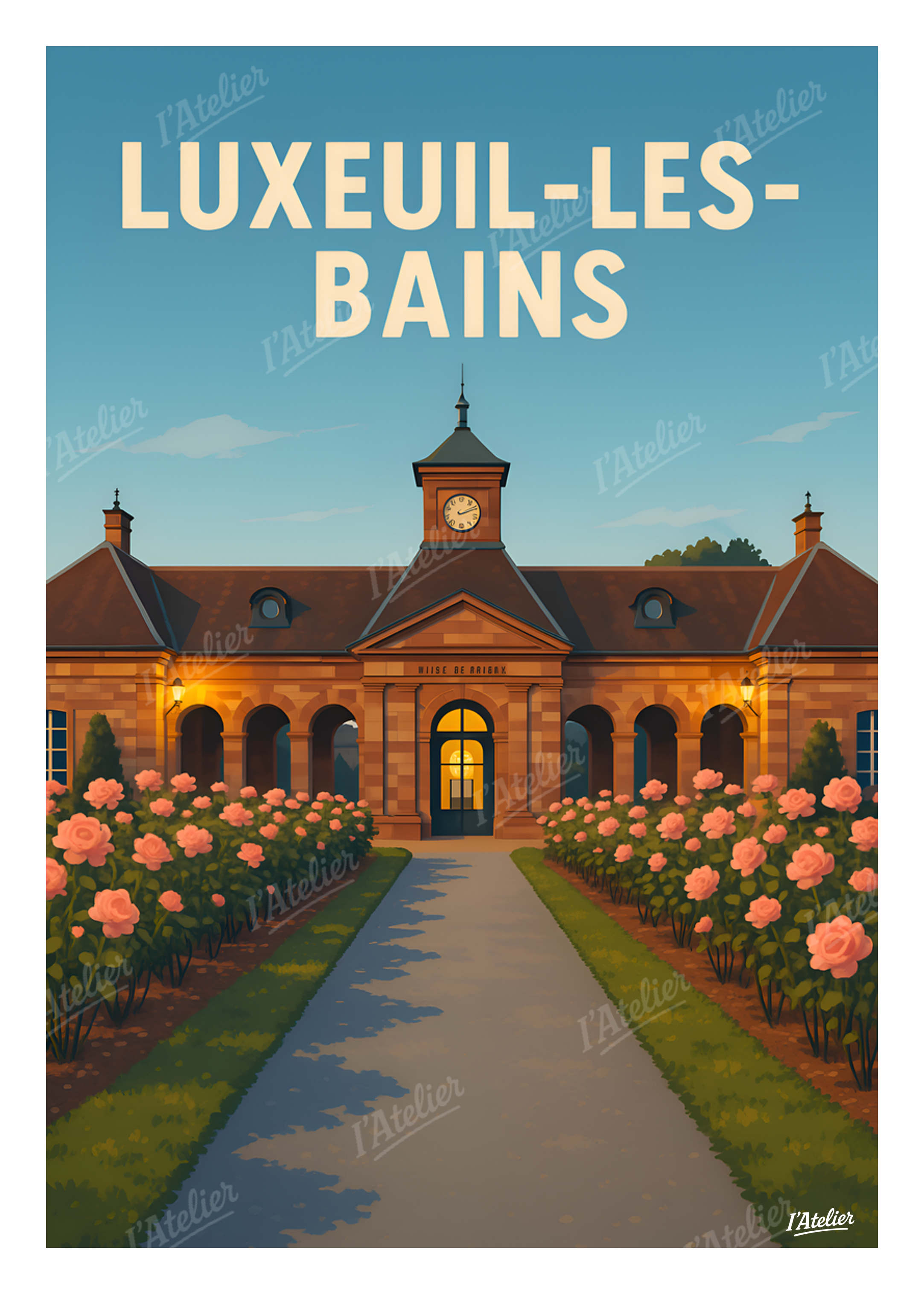 Affiche Luxeuil-les-Bains