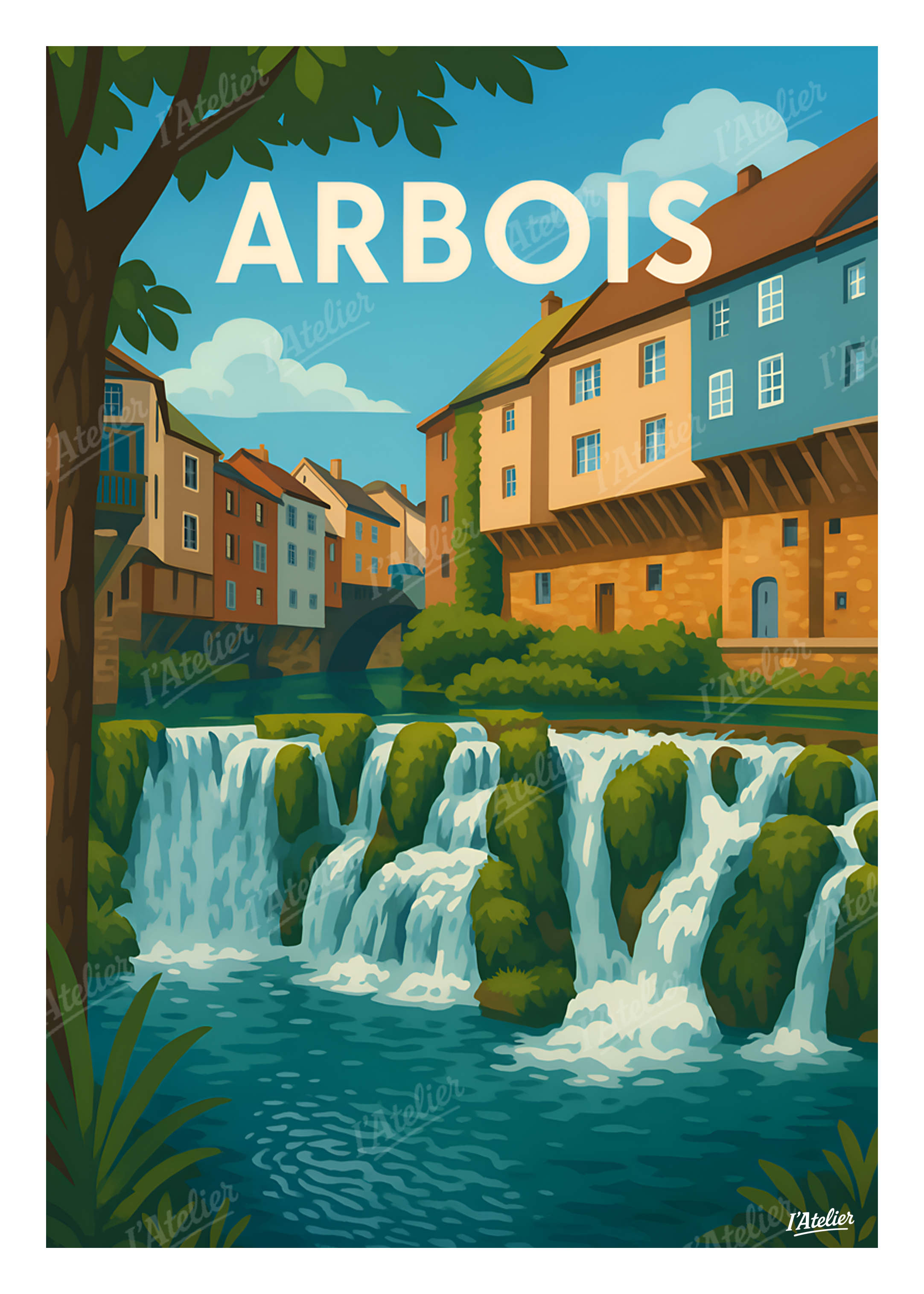 Affiche Arbois