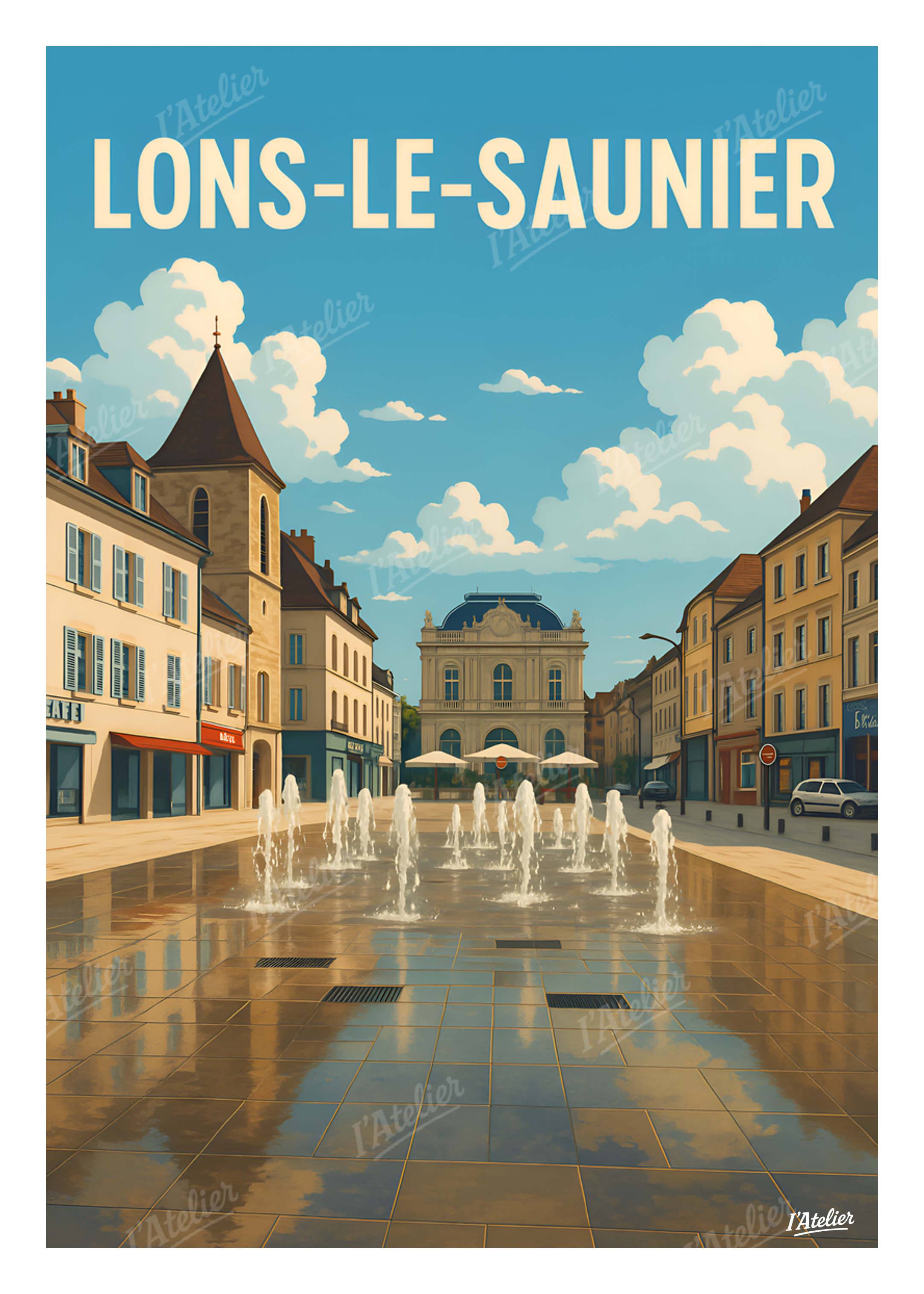 Affiche Lons-le-Saunier