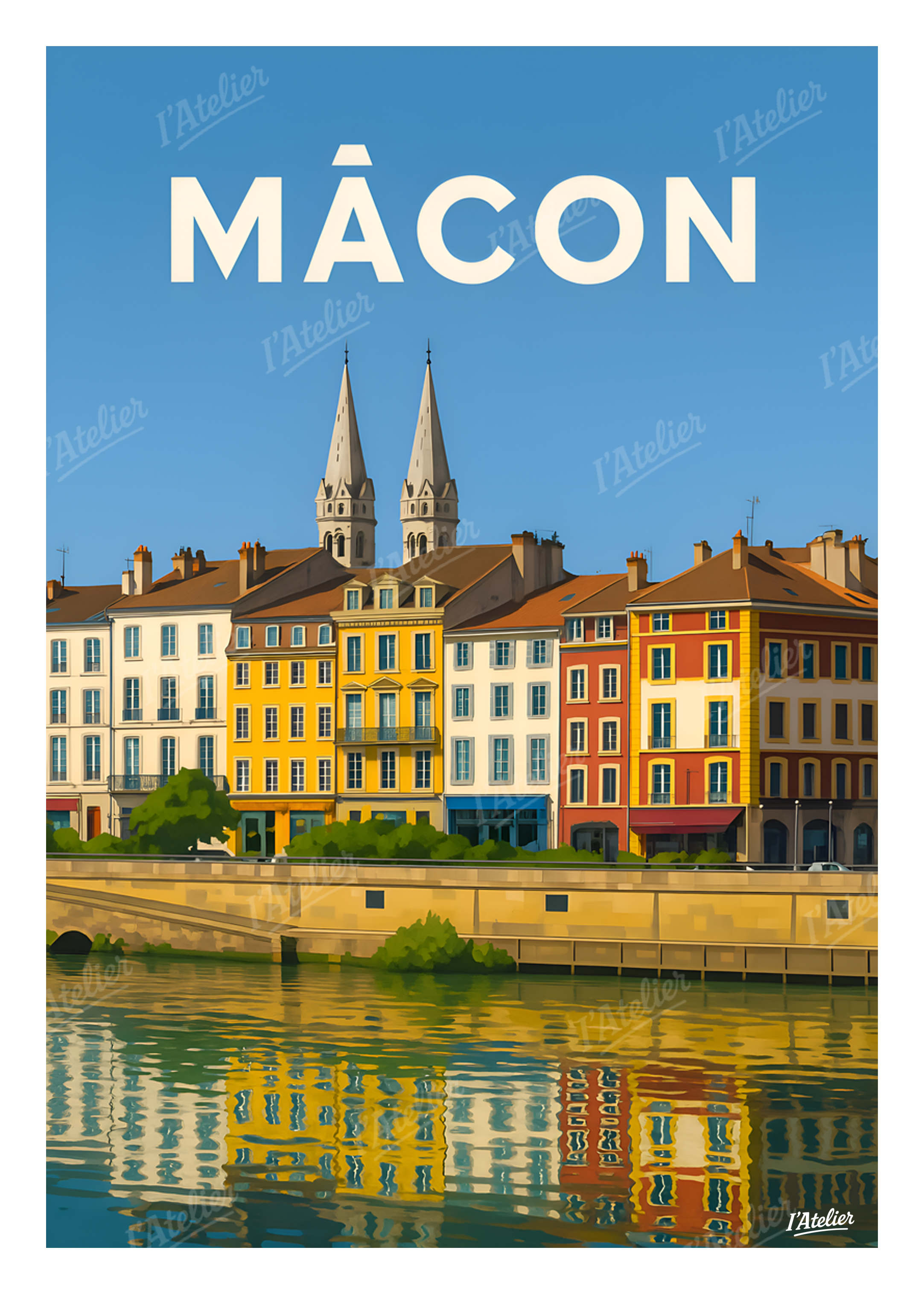 Affiche Mâcon