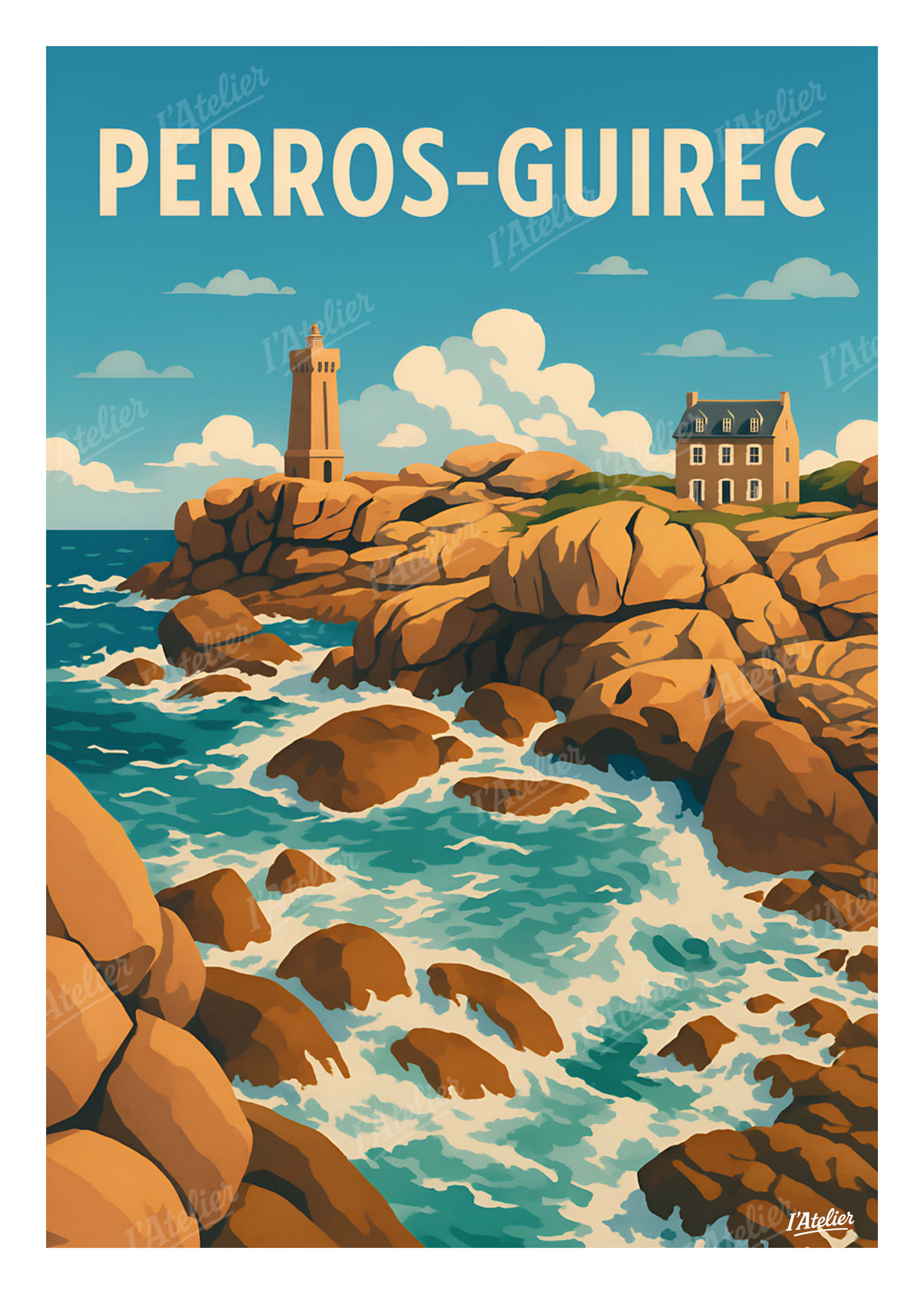 Affiche Perros-Guirec