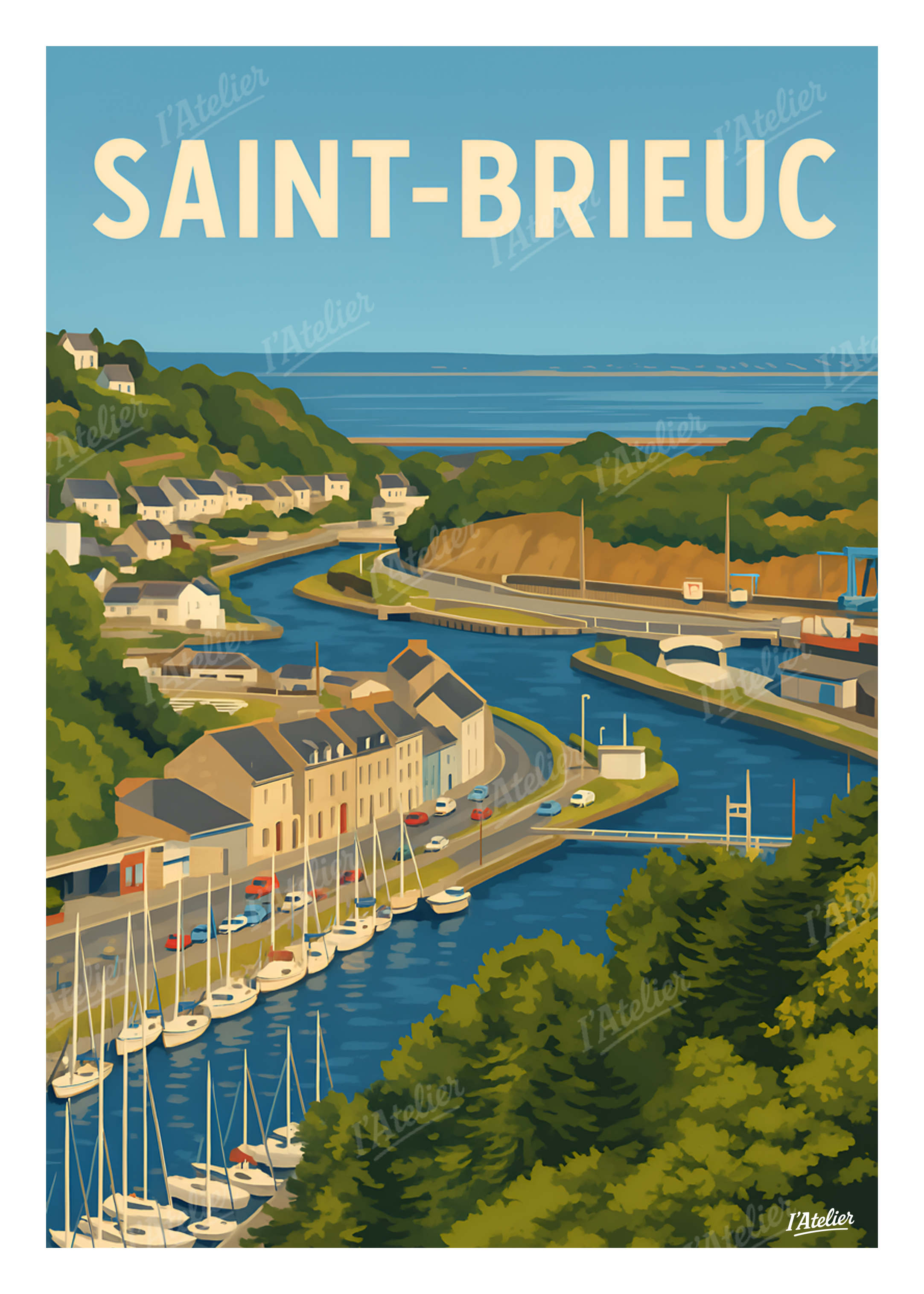 Affiche Saint-Brieuc