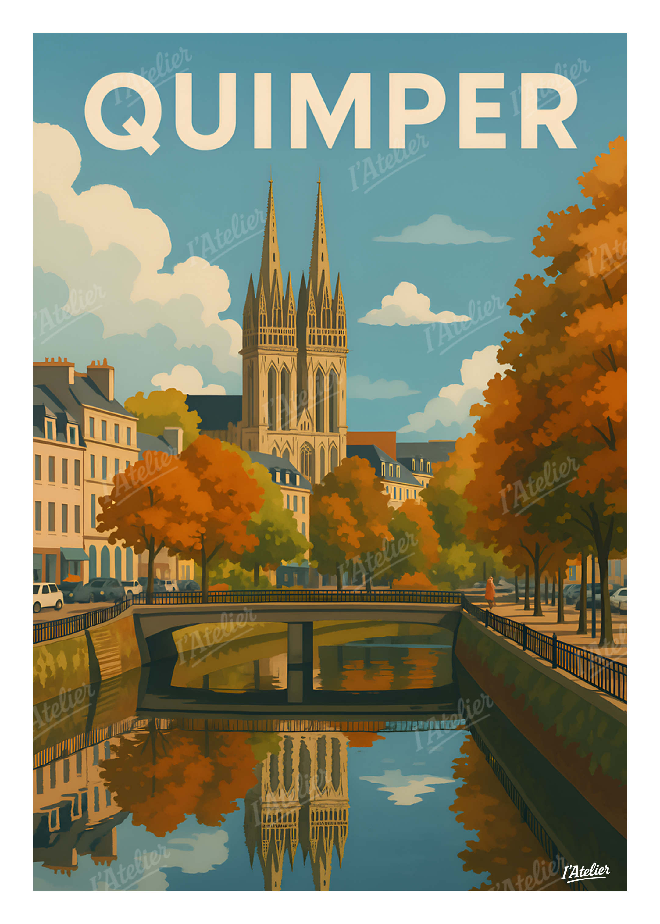 Affiche Quimper