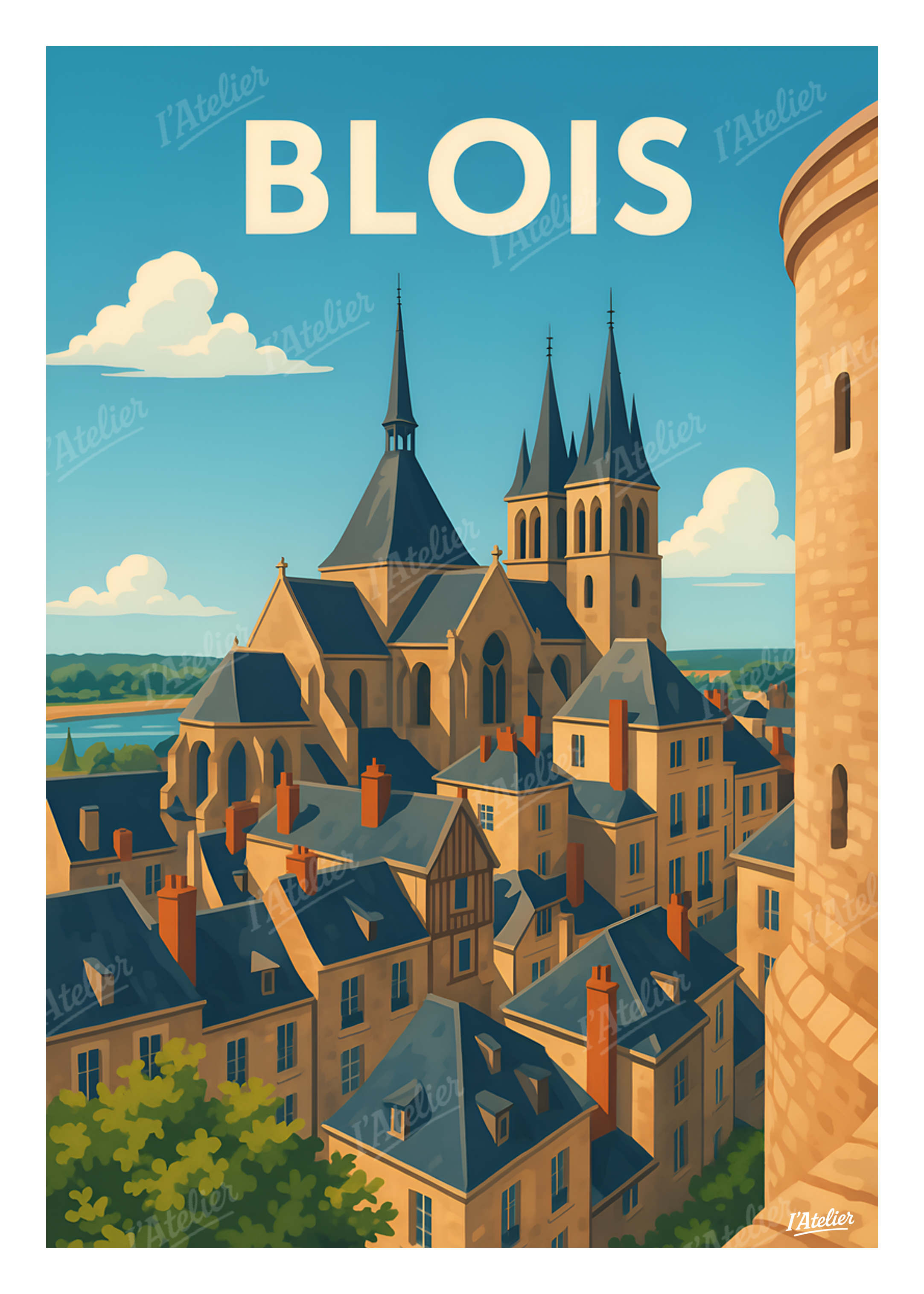 Affiche Blois