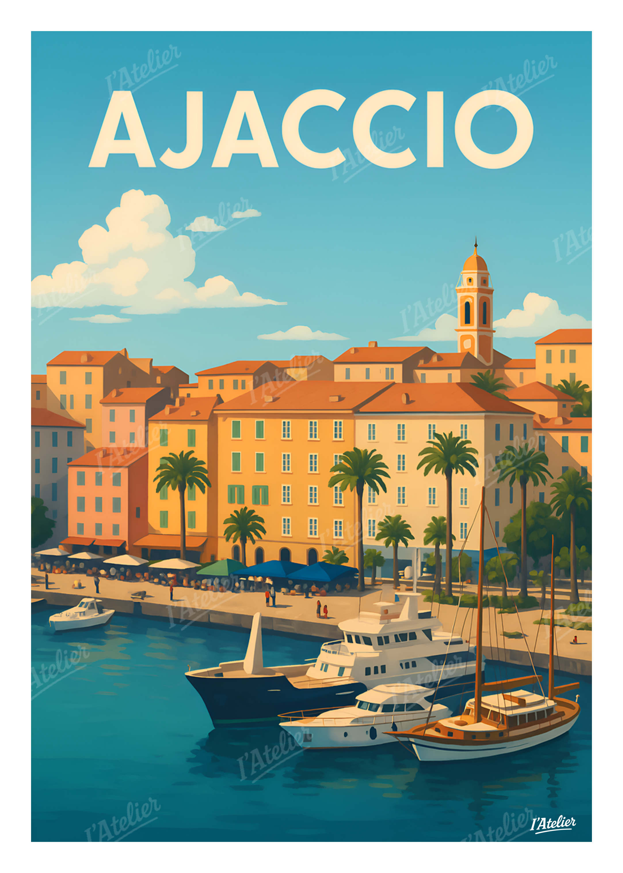 Affiche Ajaccio