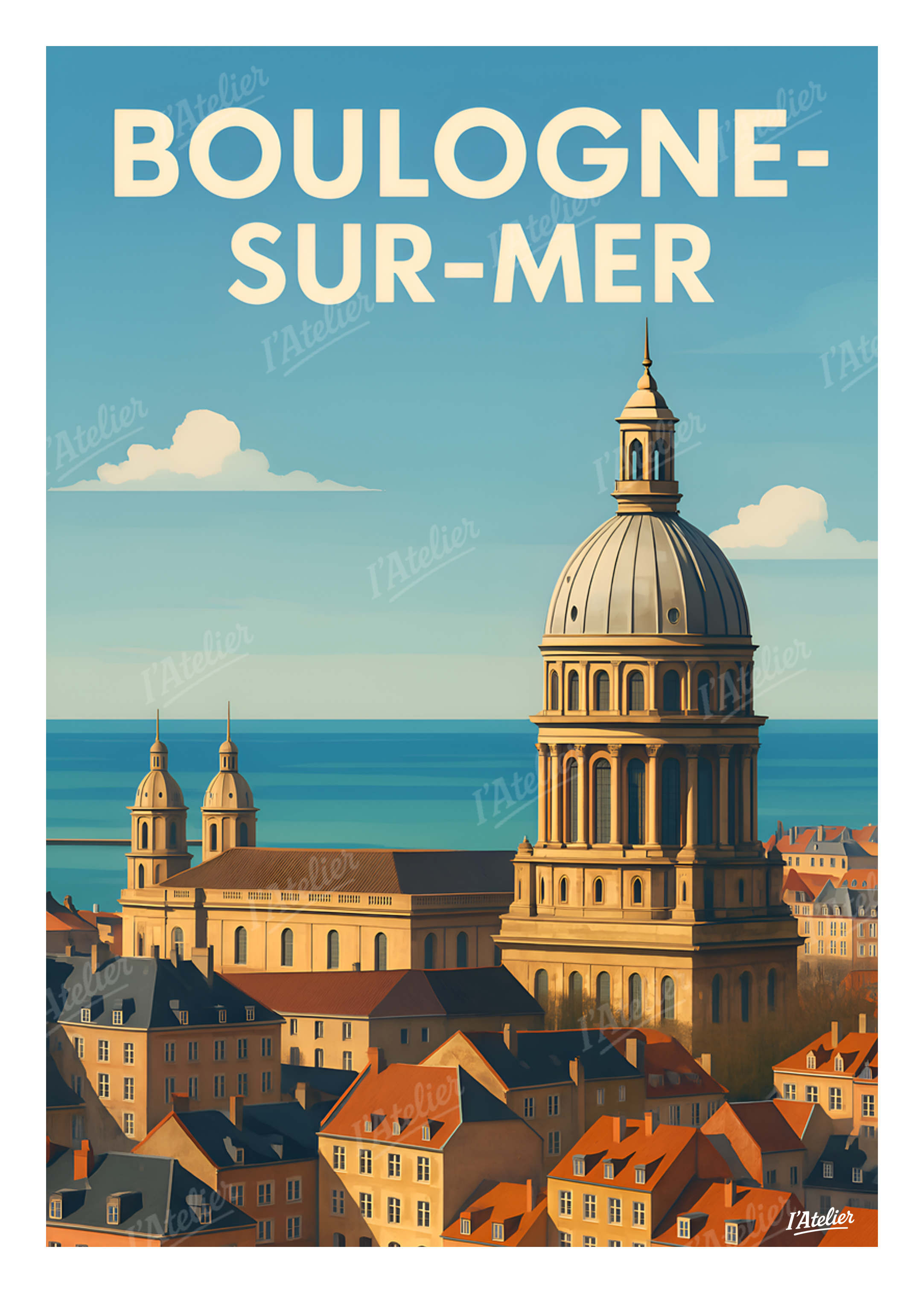 Affiche Boulogne-sur-Mer