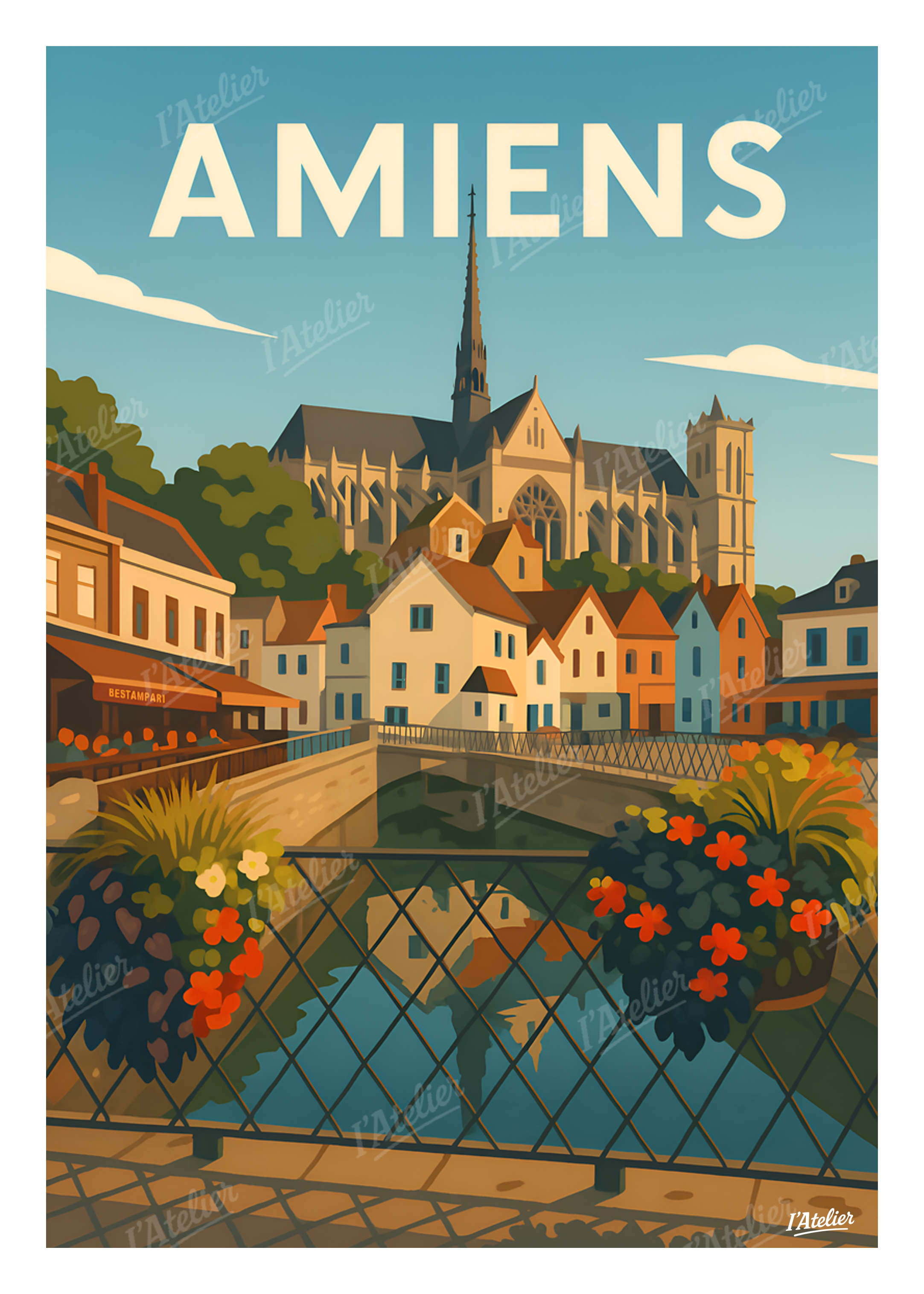 Affiche Amiens
