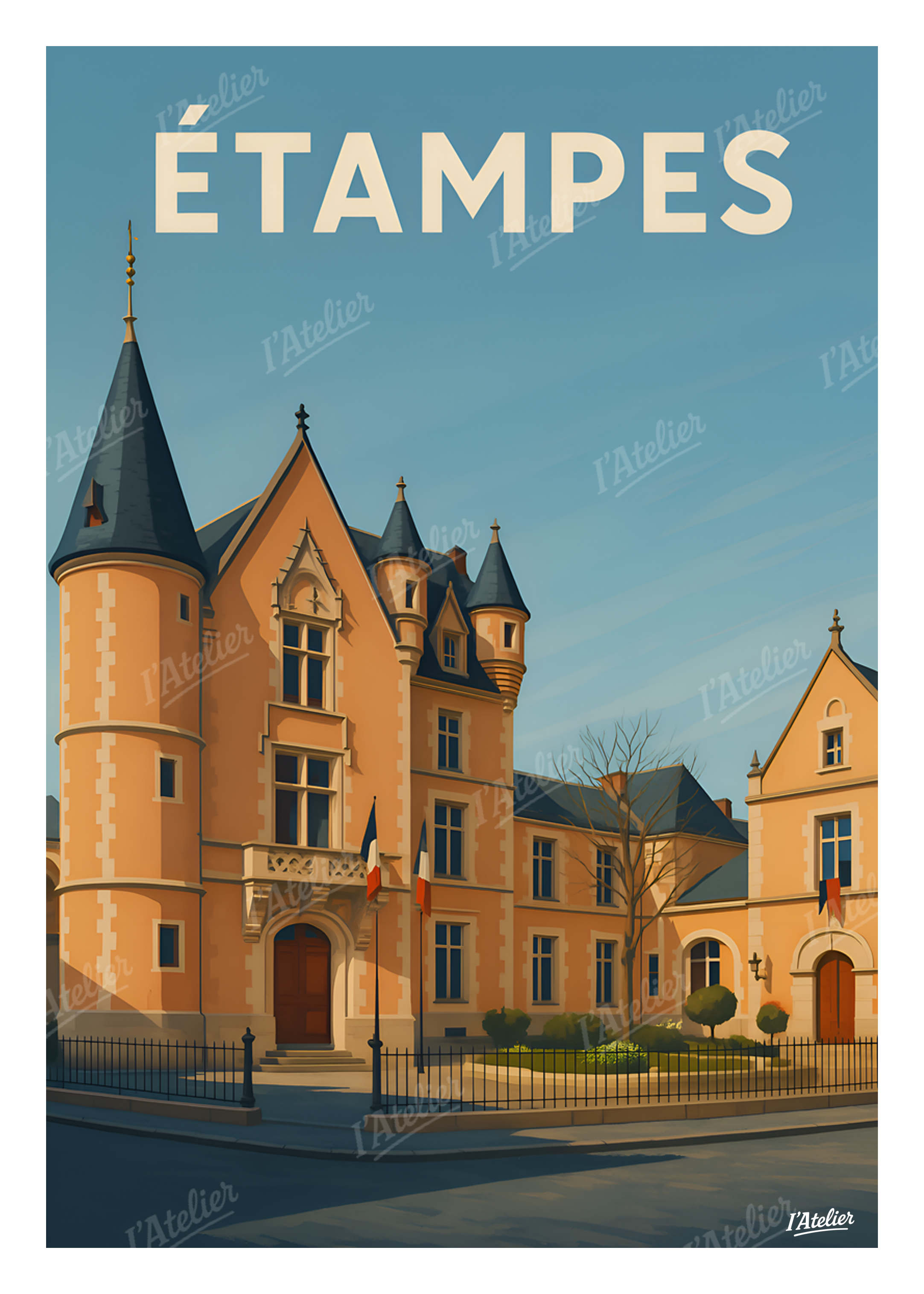 Affiche Étampes