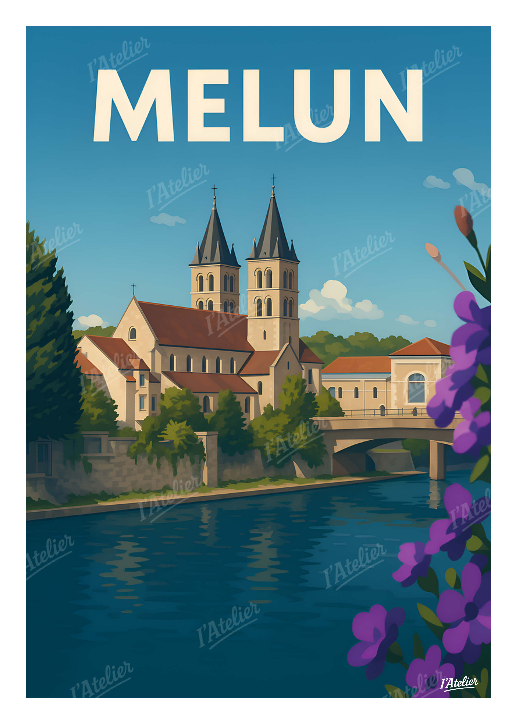 Affiche Melun