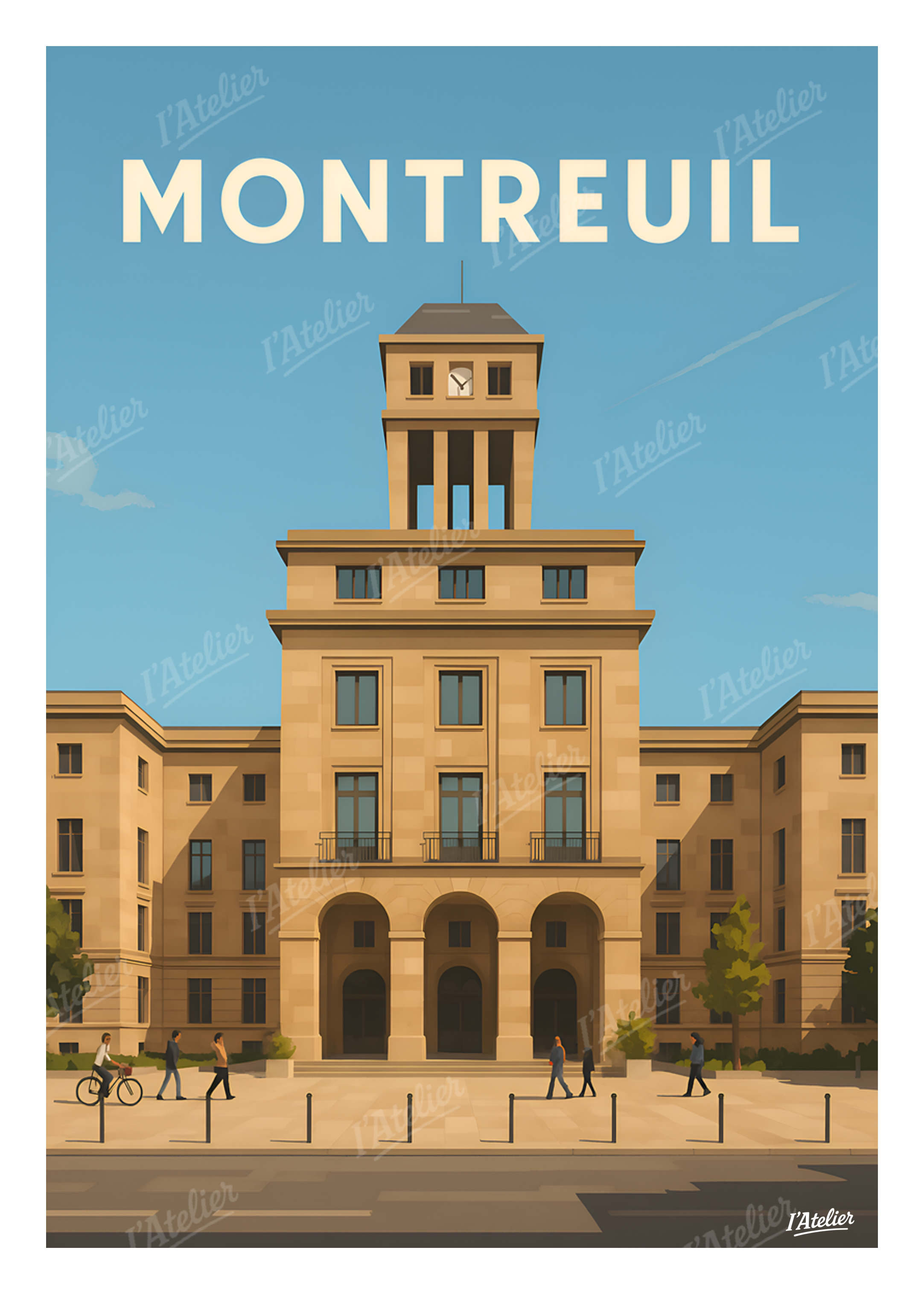 Affiche Montreuil