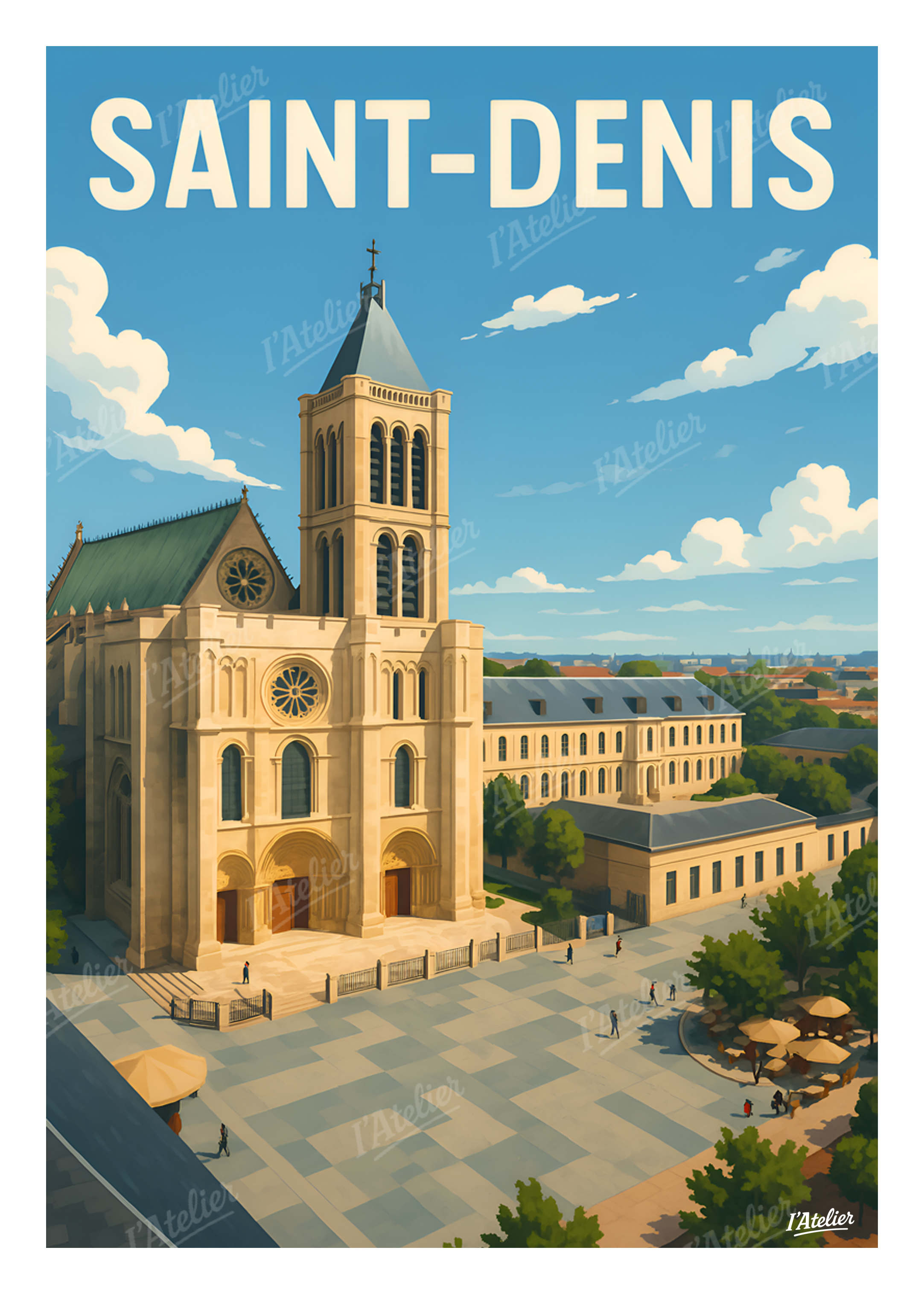 Affiche Saint-Denis