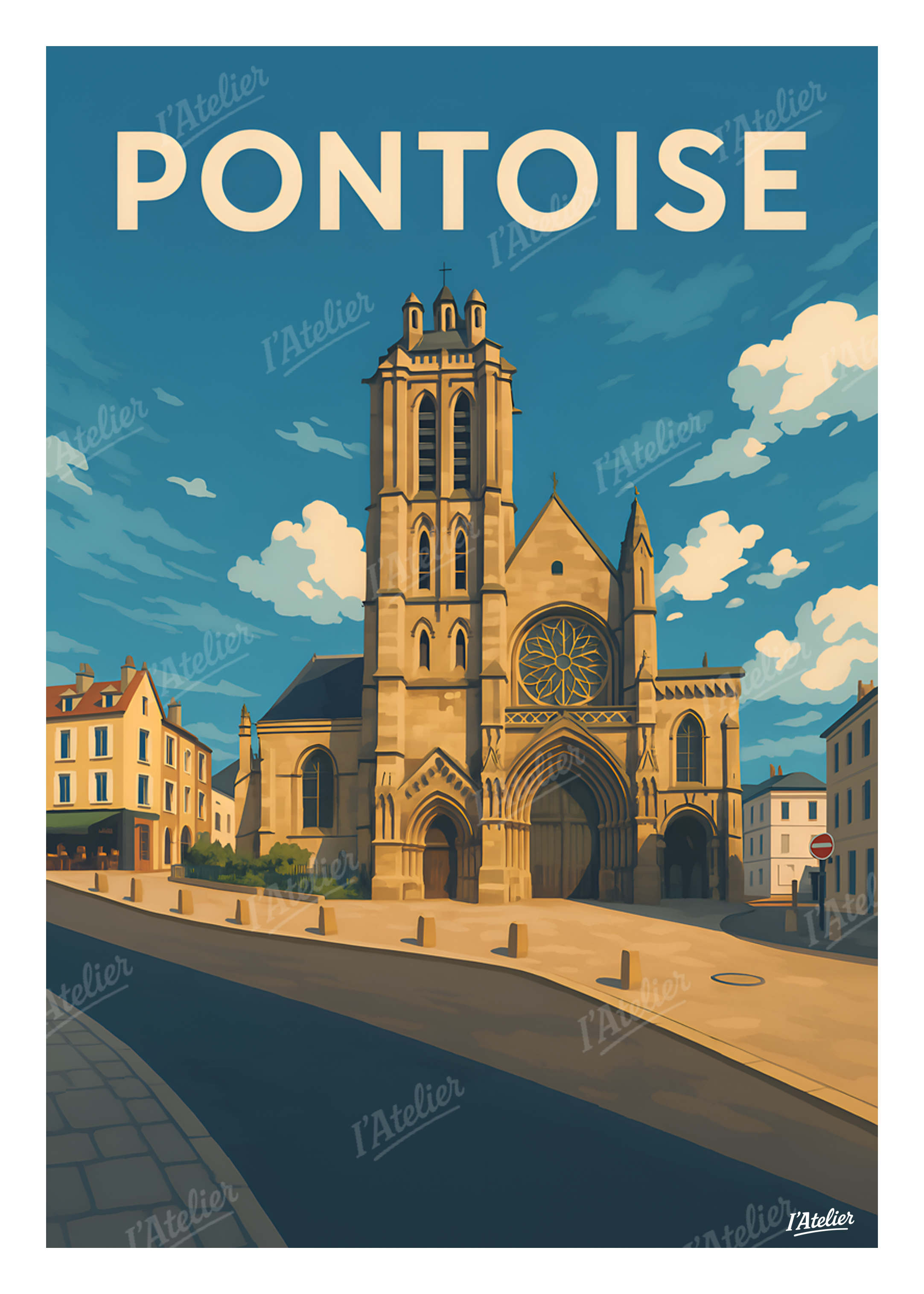 Affiche Pontoise