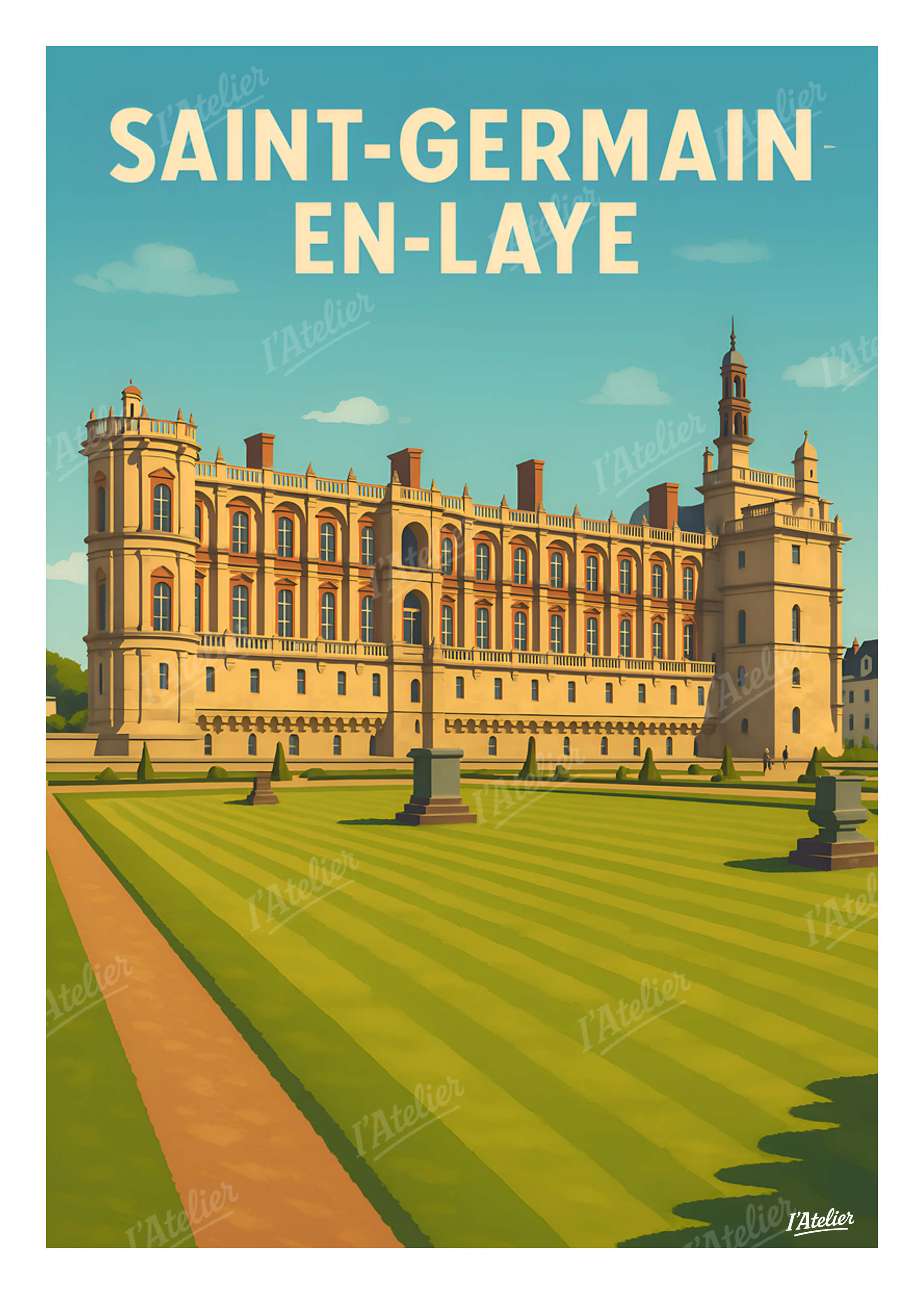 Affiche Saint-Germain-en-Laye