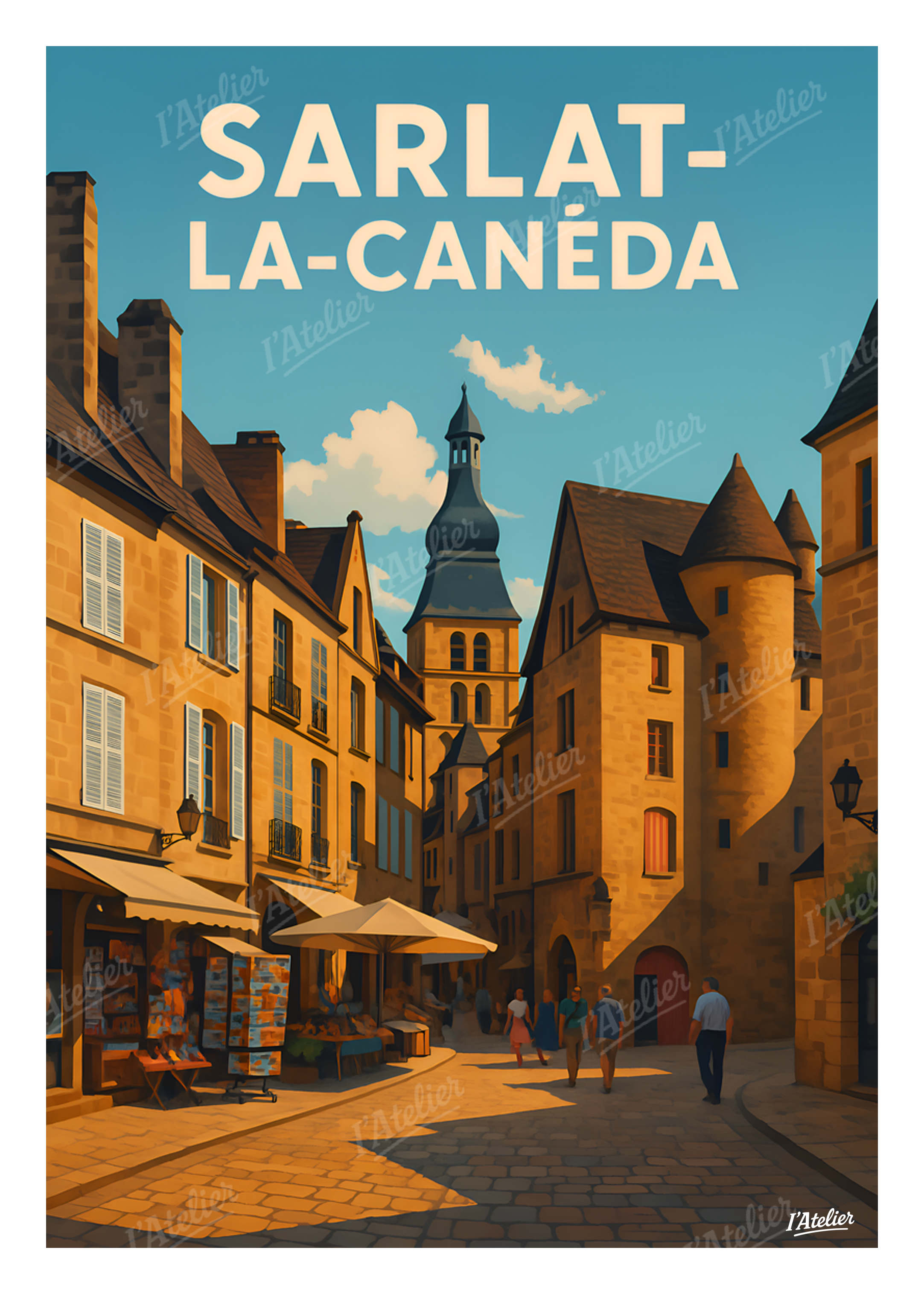 Affiche Sarlat-la-Canéda