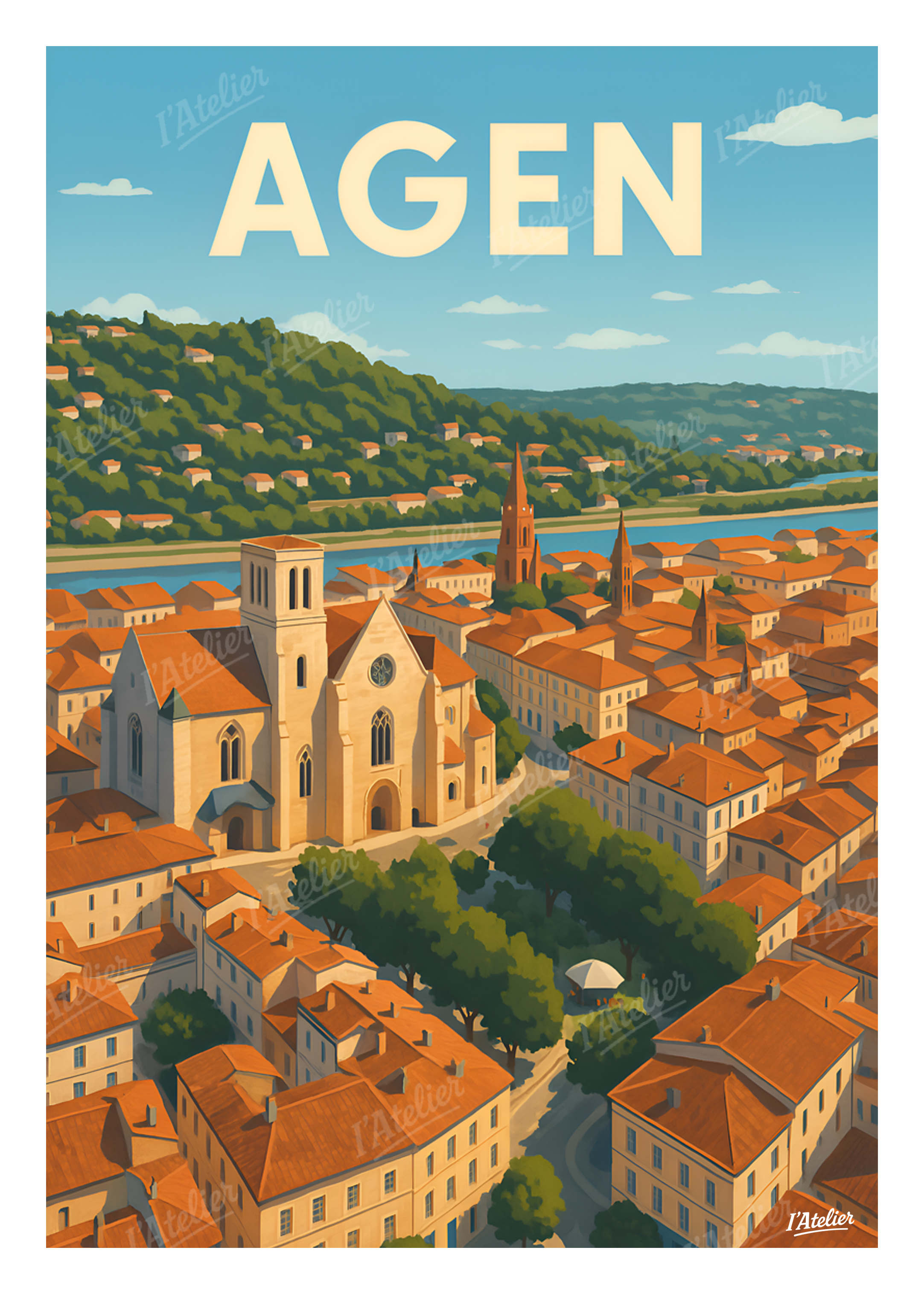Affiche Agen