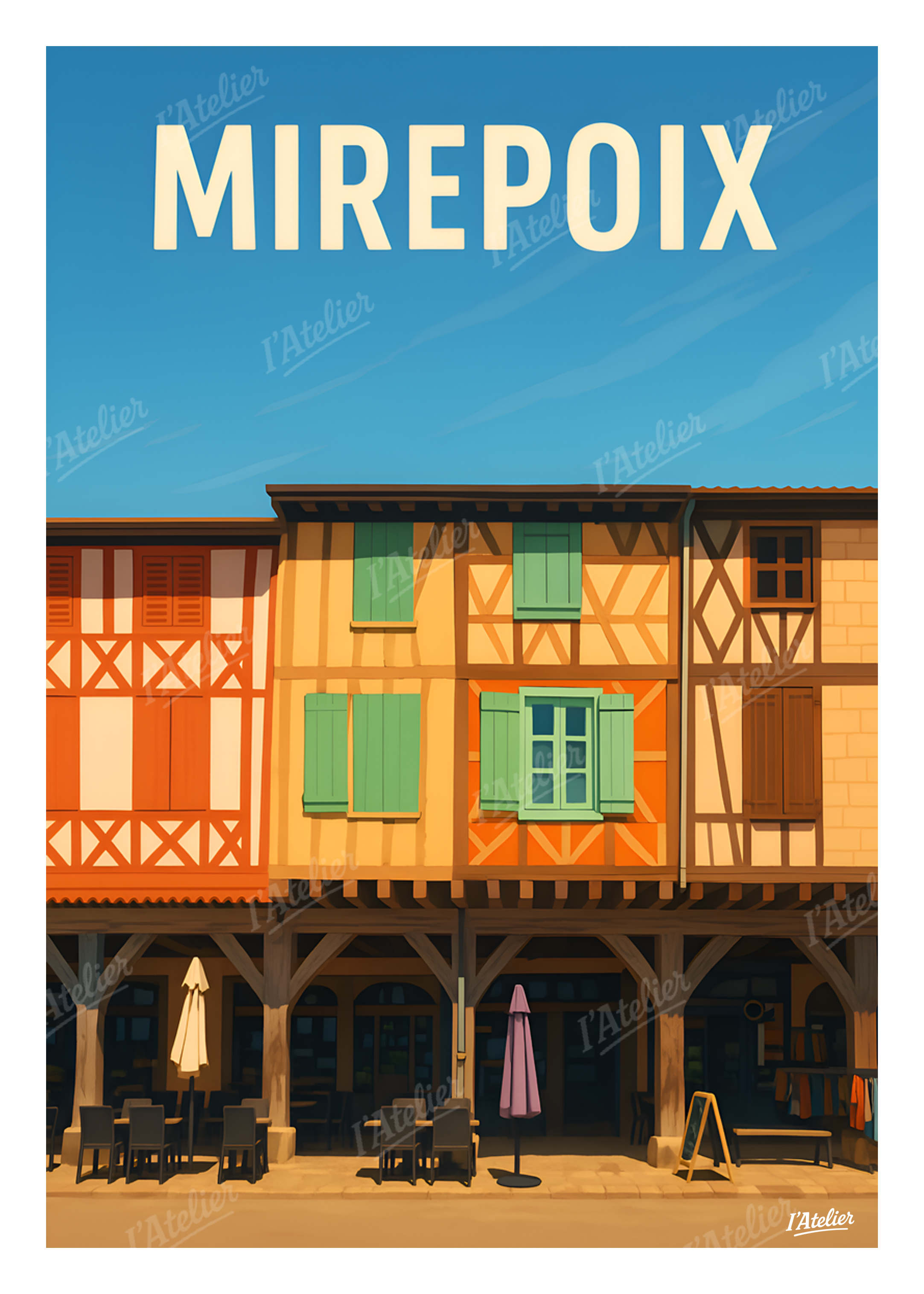 Affiche Mirepoix