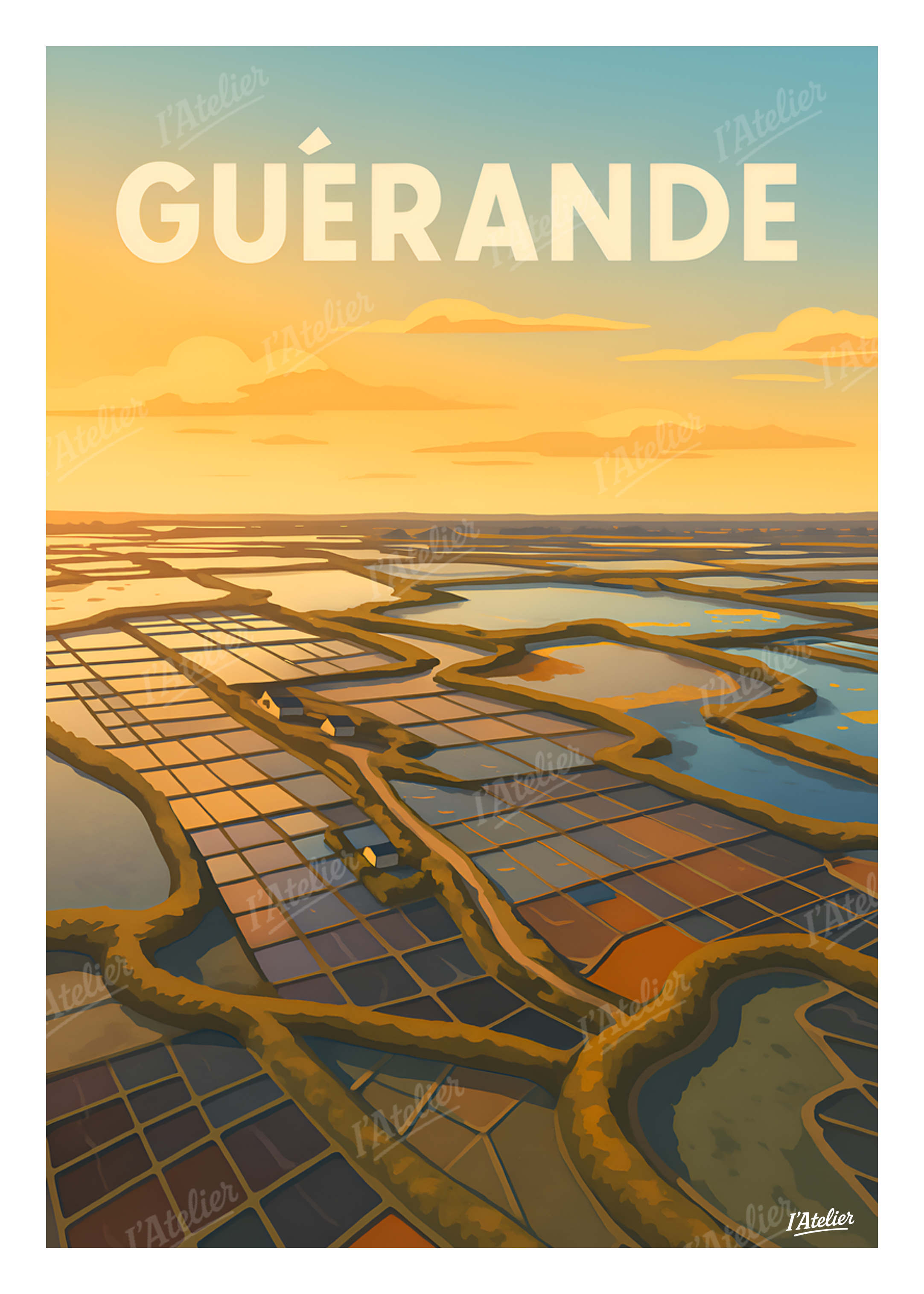 Affiche Guérande