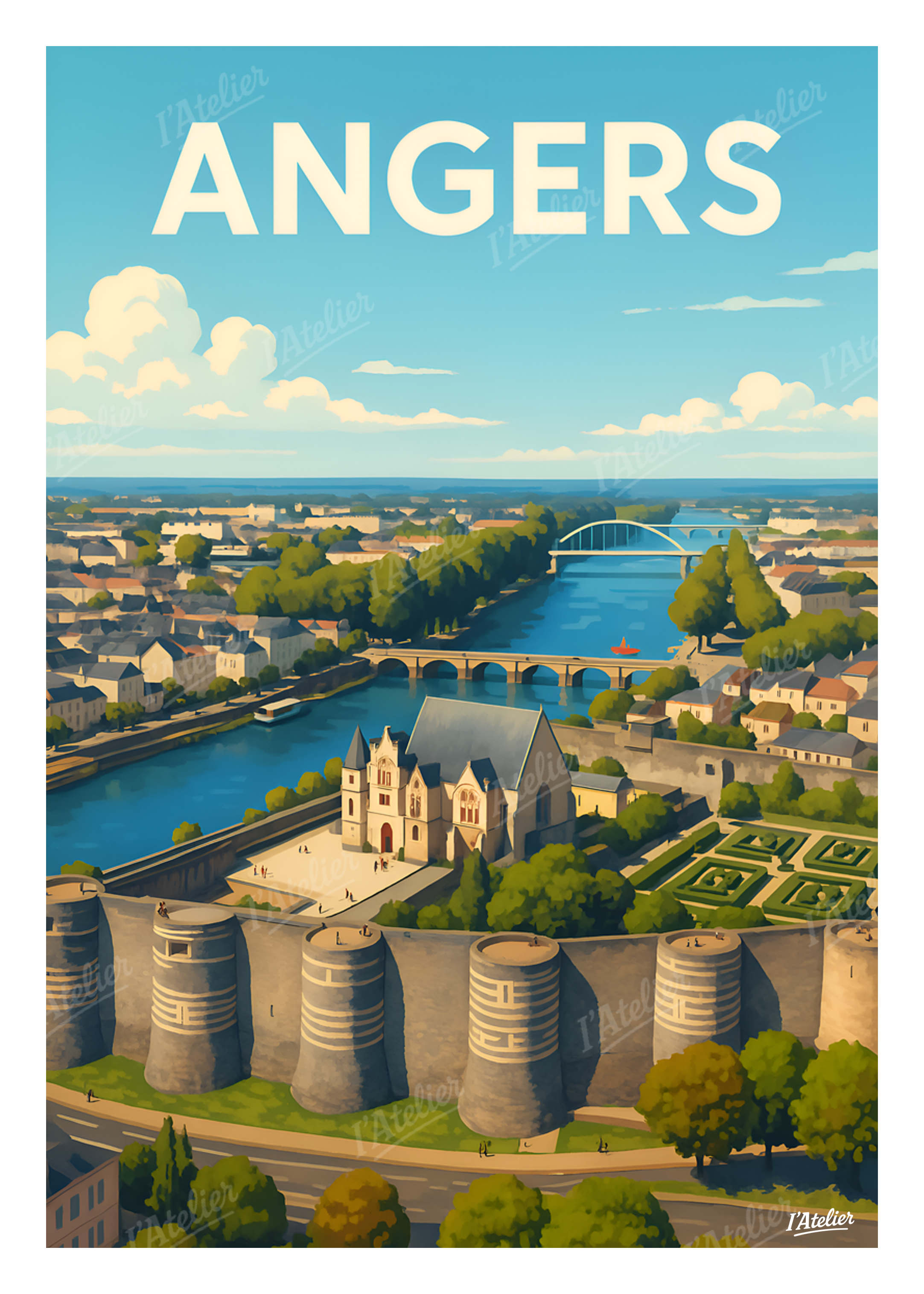 Affiche Angers