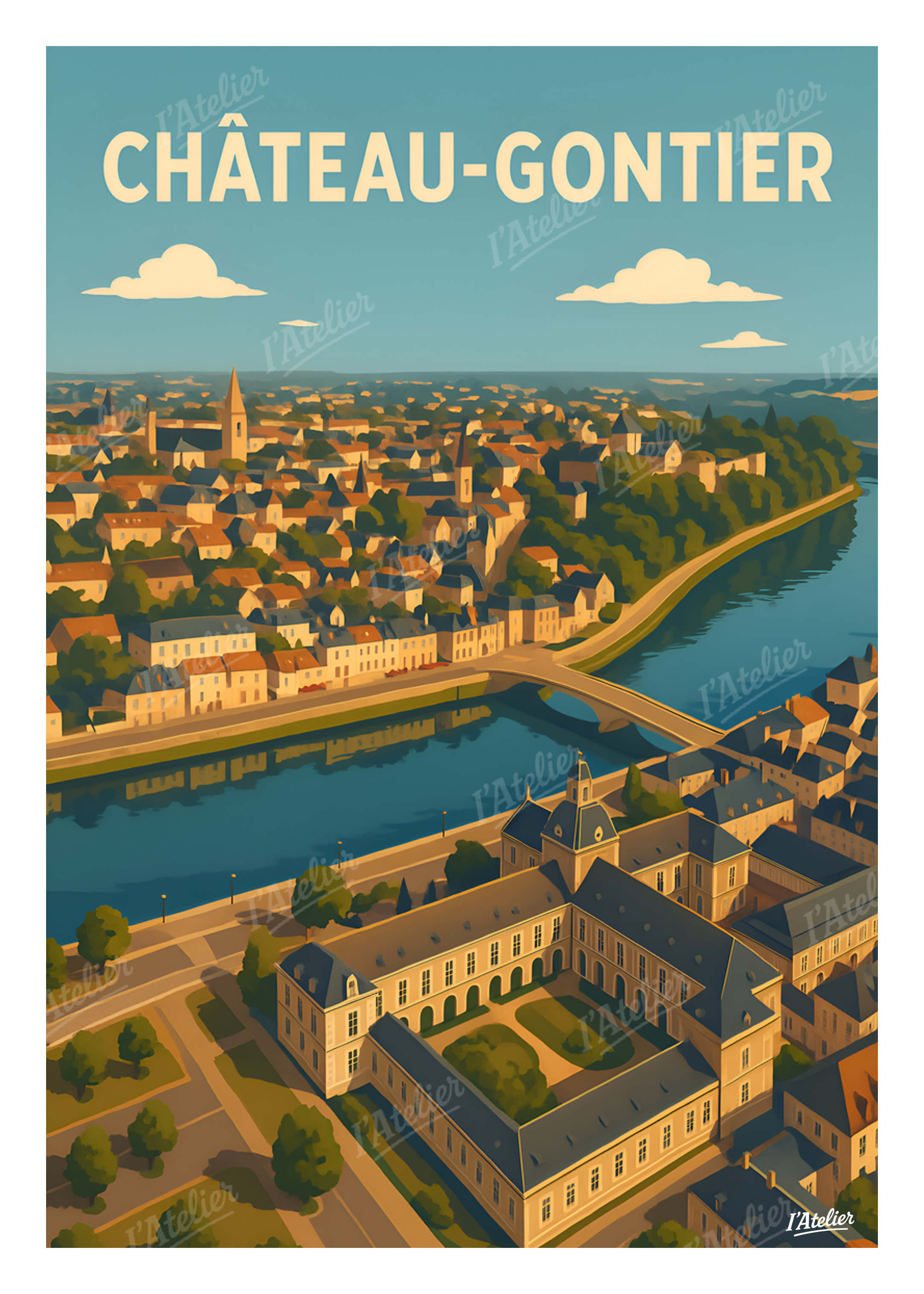 Affiche Château-Gontier
