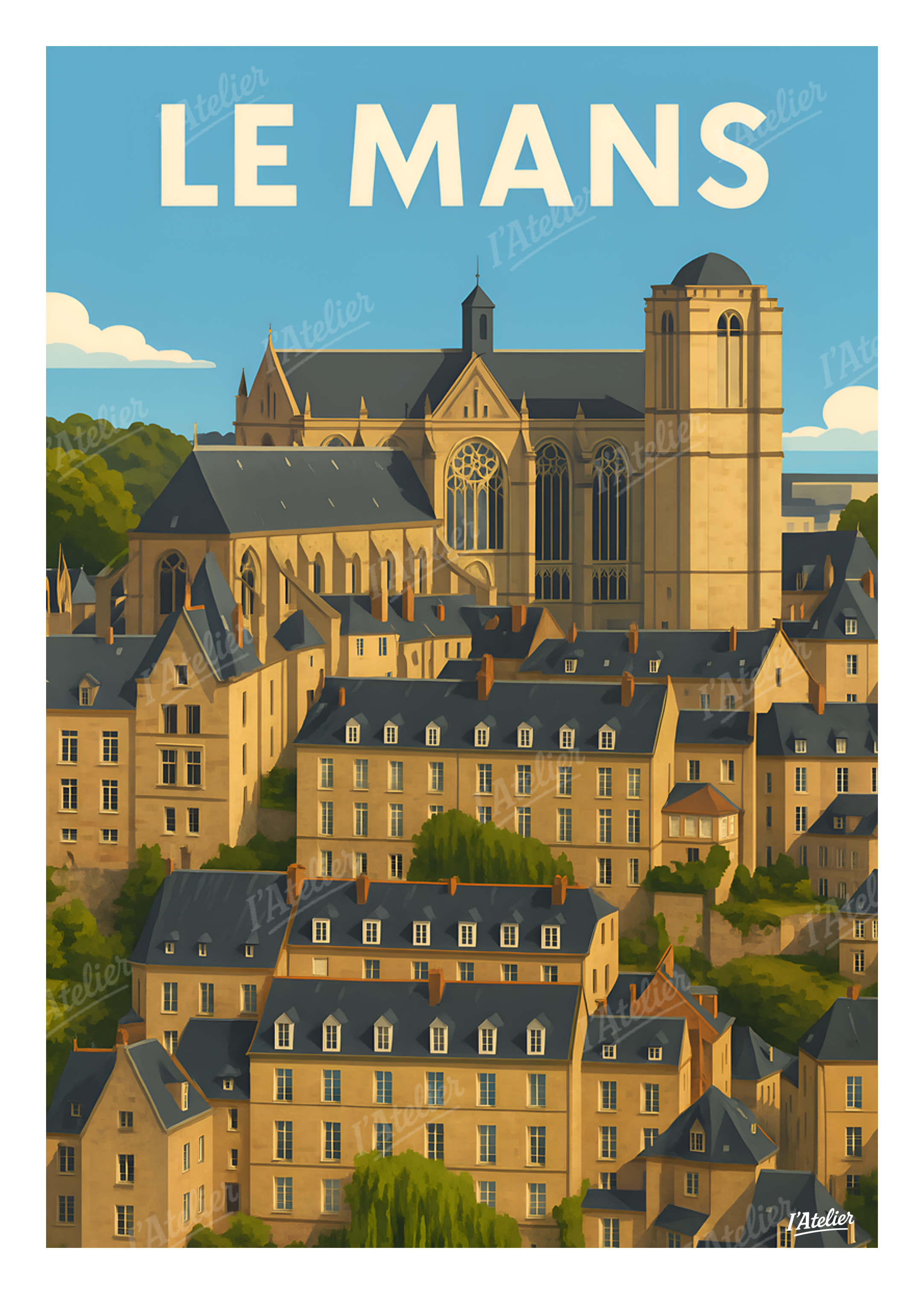 Affiche Le Mans