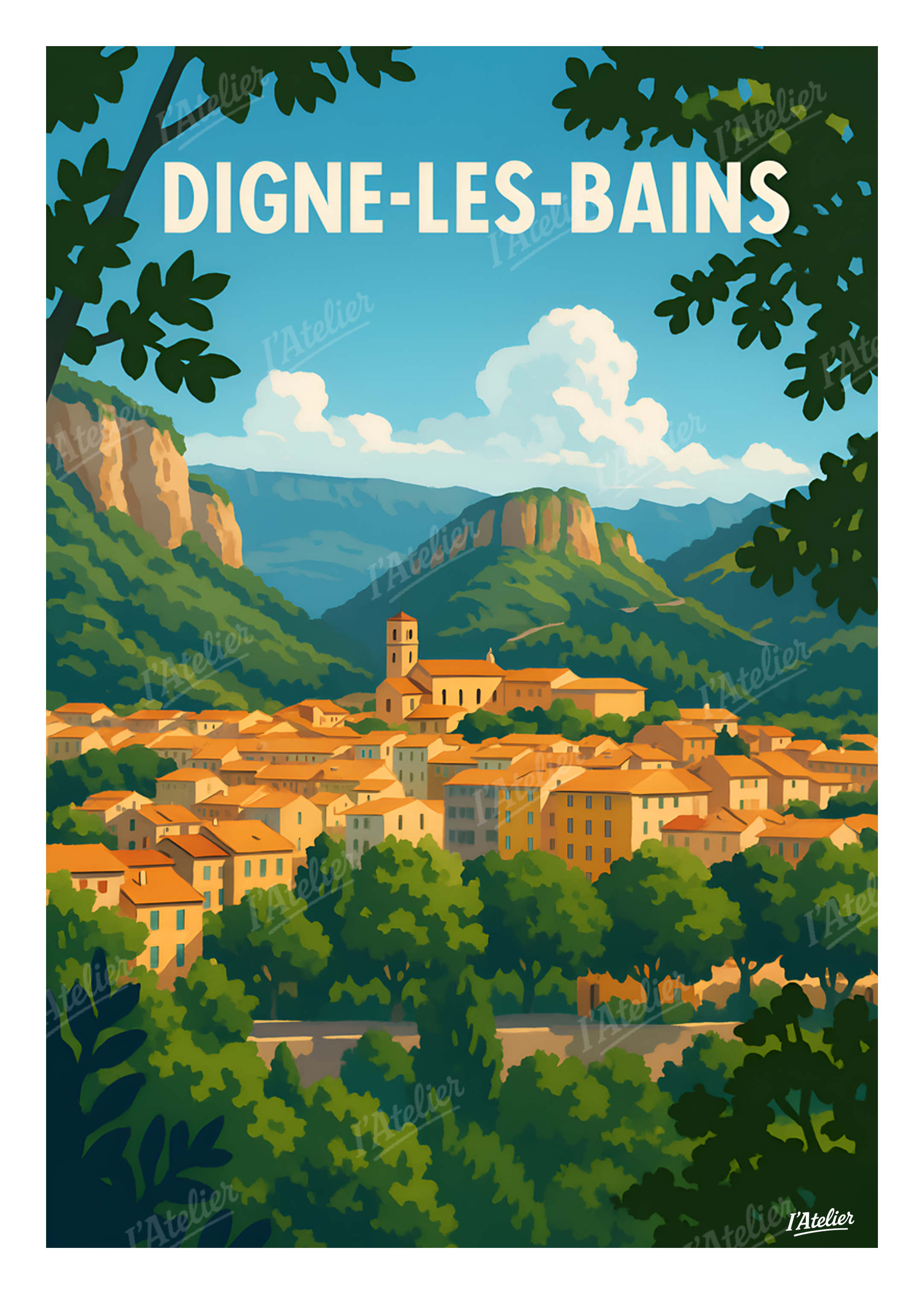 Affiche Digne-les-Bains