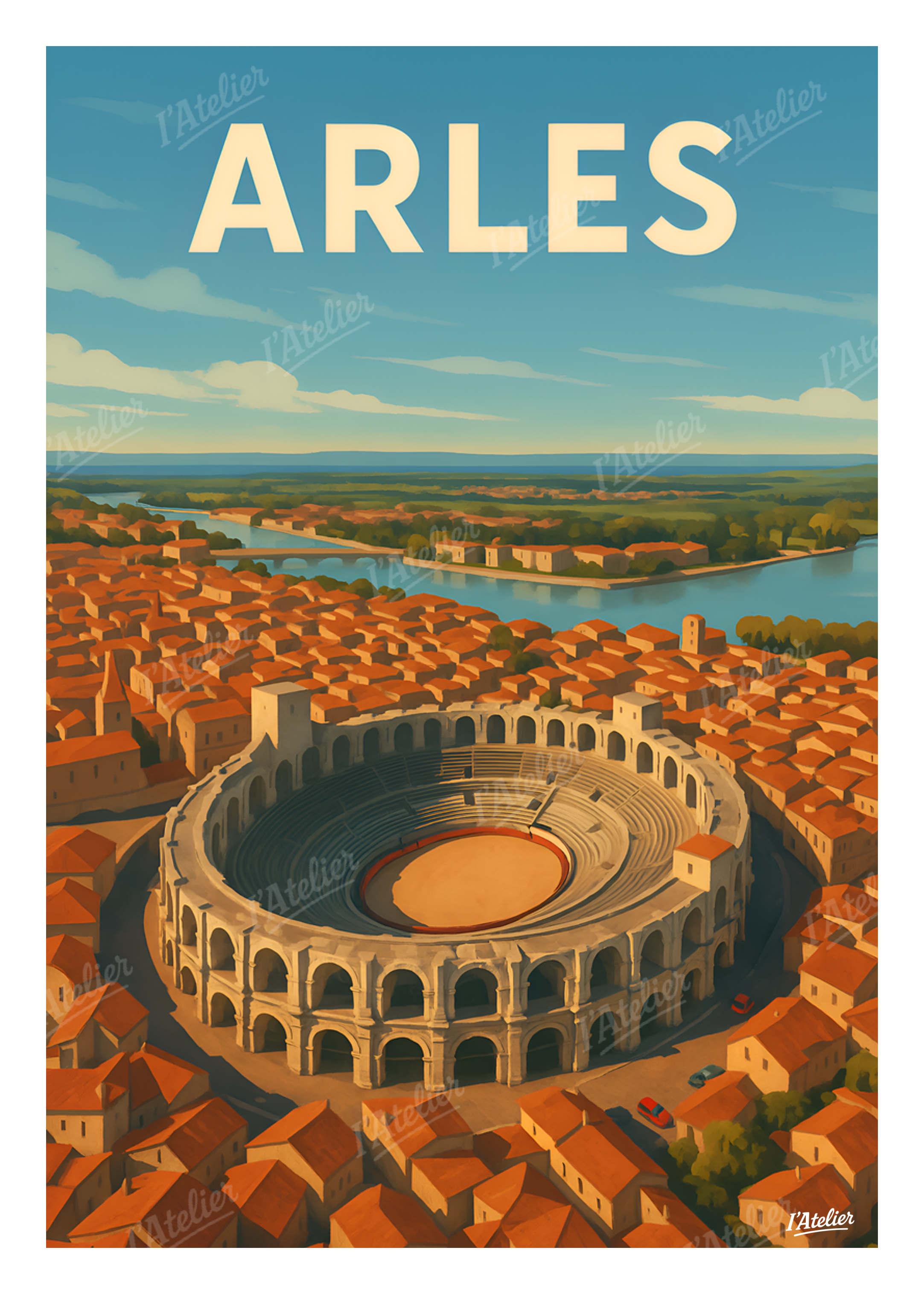 Affiche Arles