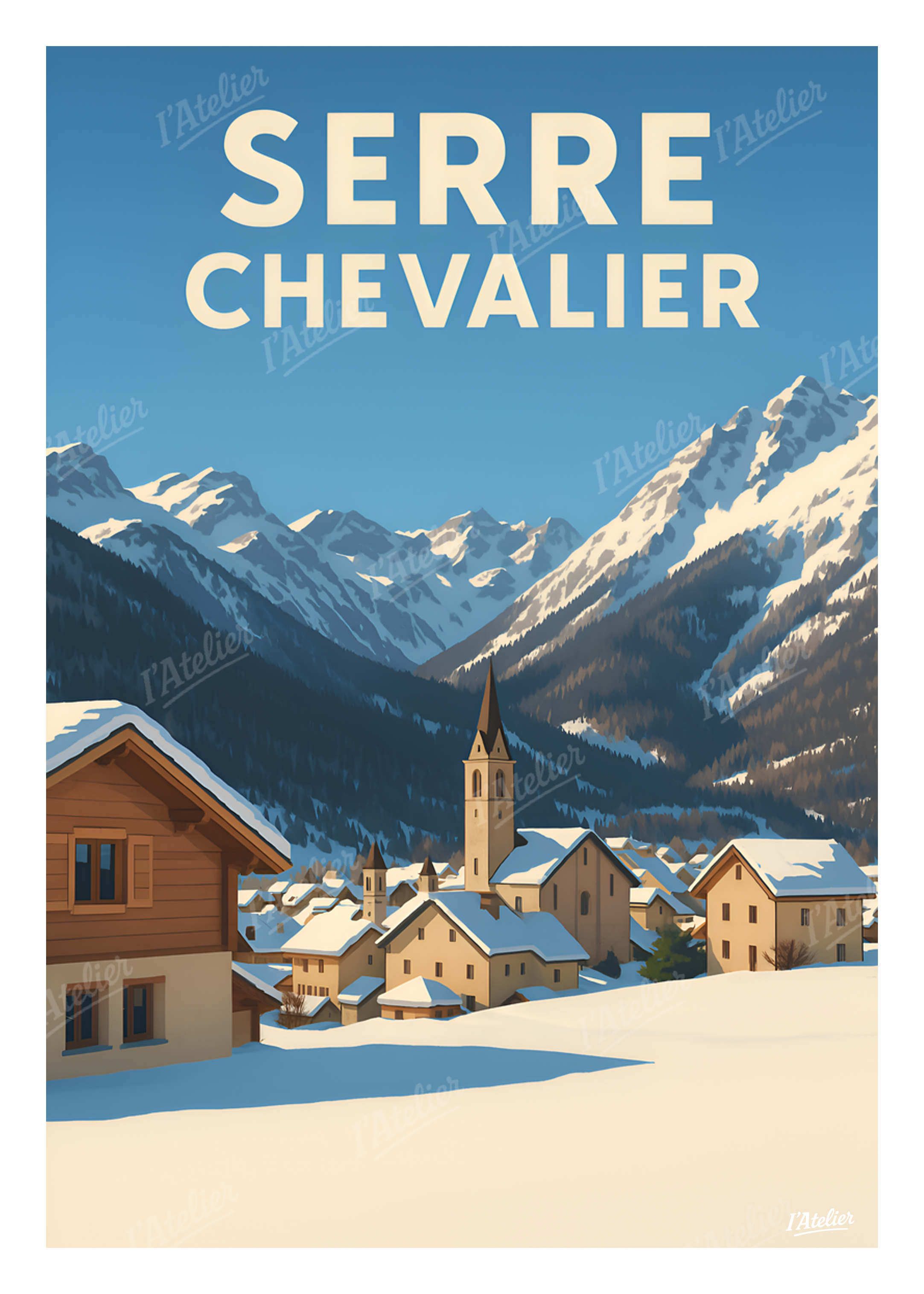 Affiche Serre-Chevalier
